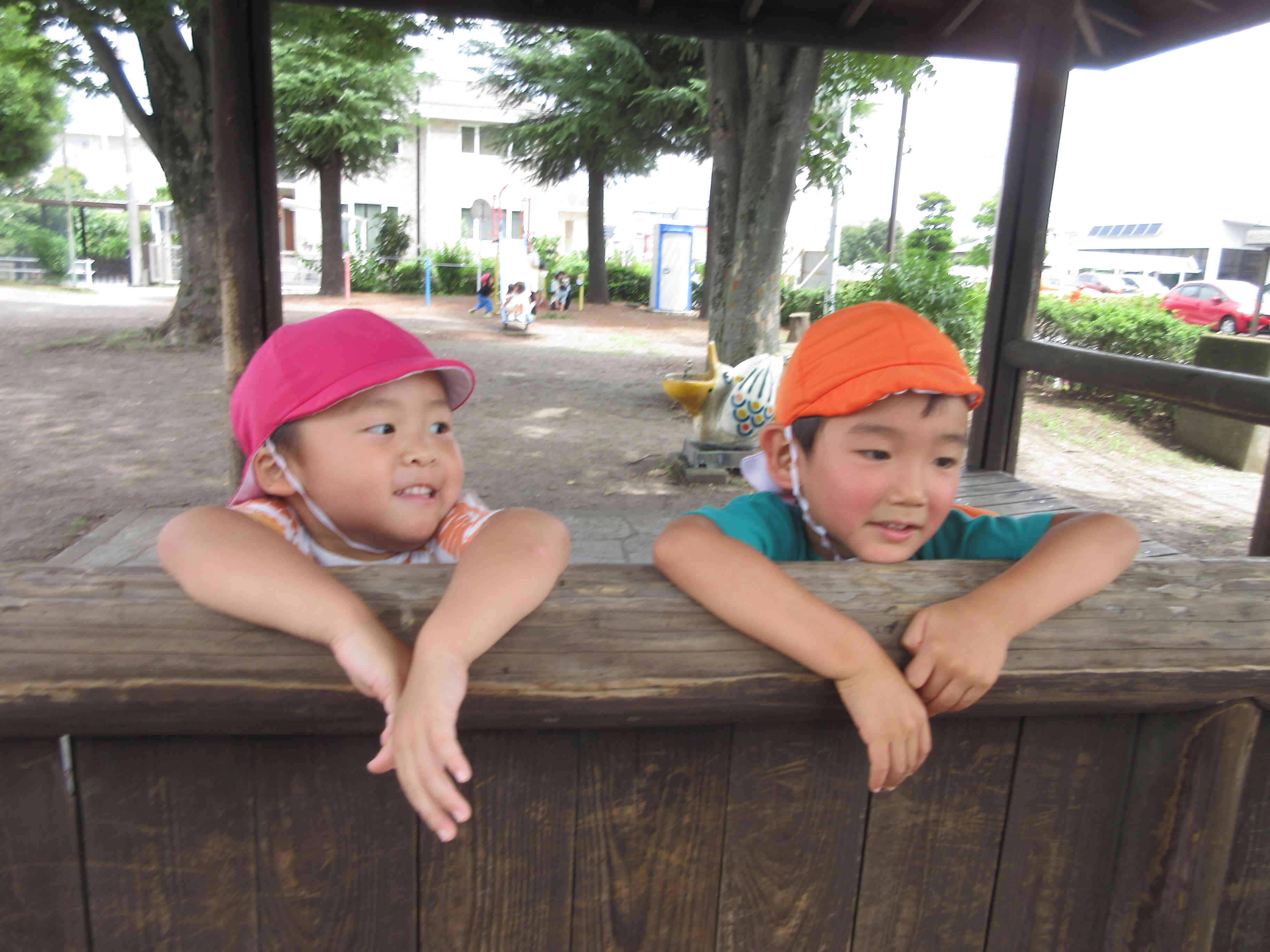 公園に行ったよ♫