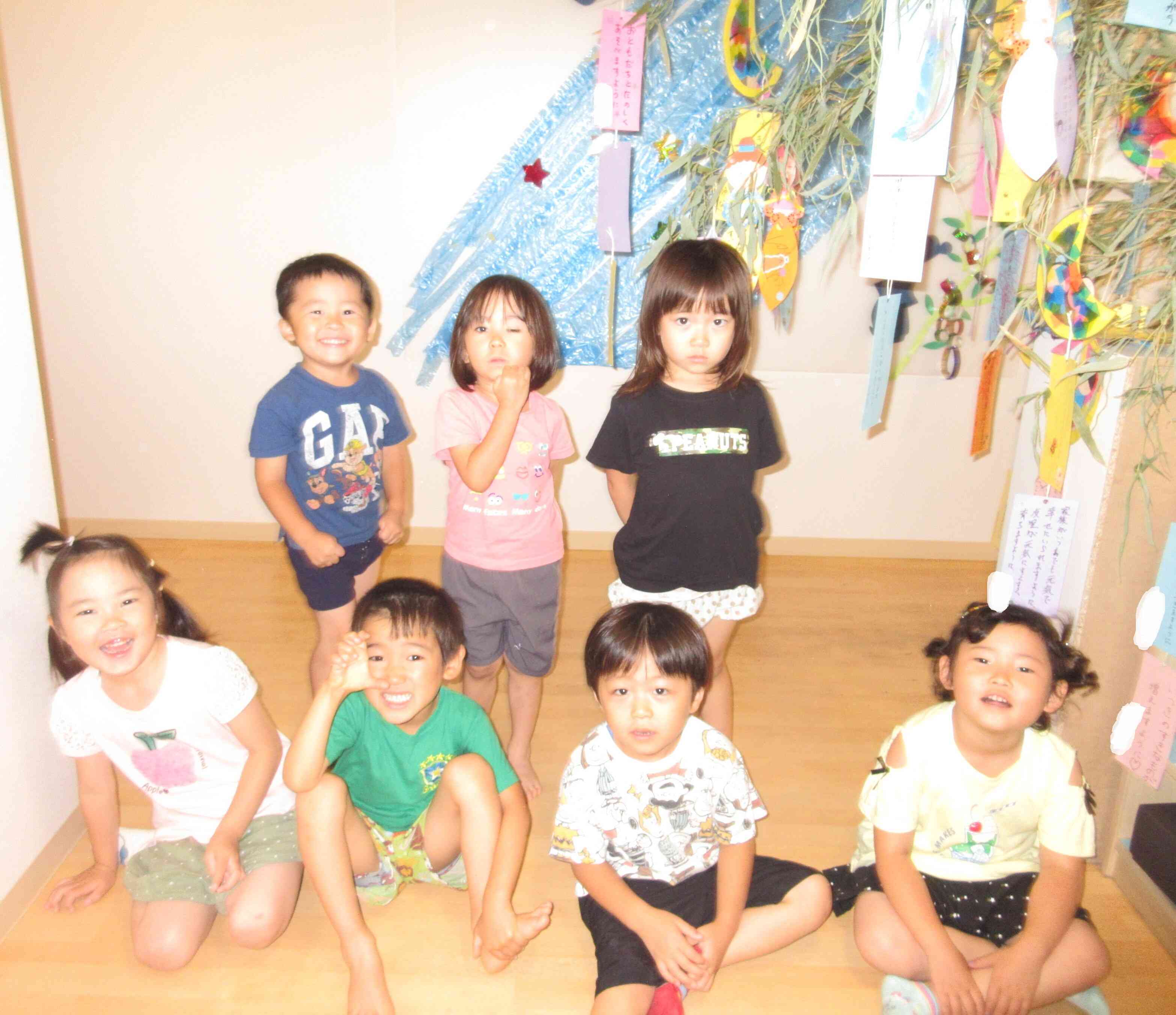 表情豊かな以上児さん☆