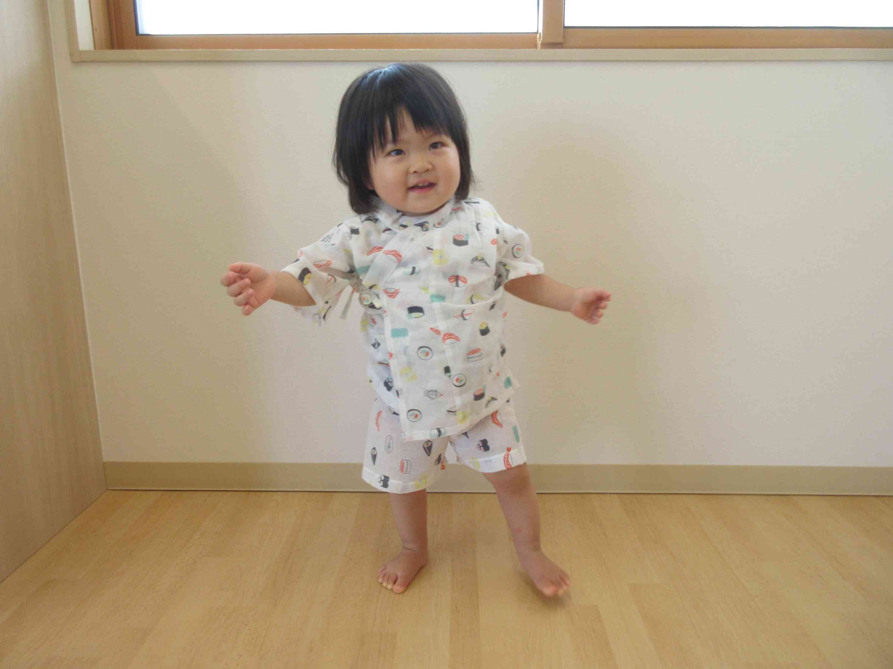 立ちポーズ！