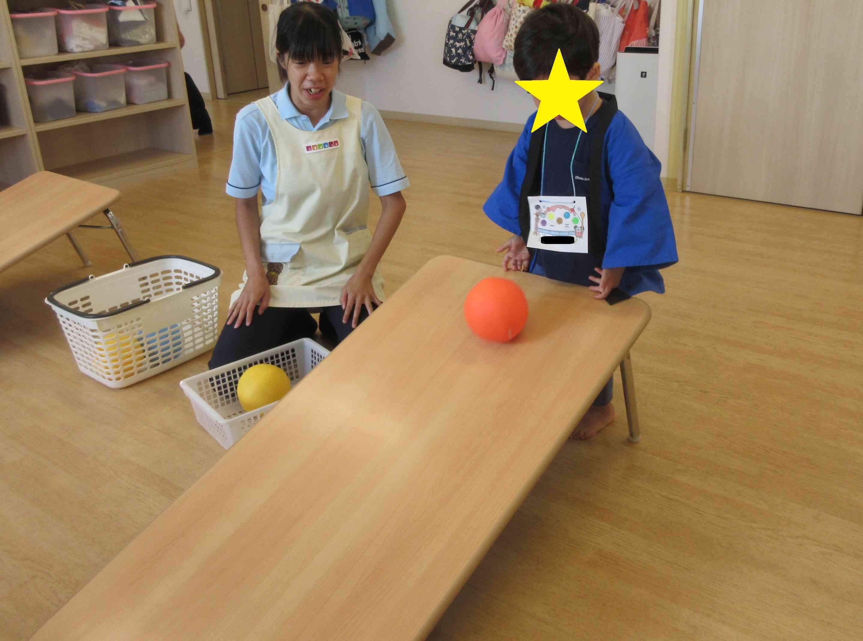「よーし、がんばるぞ～」