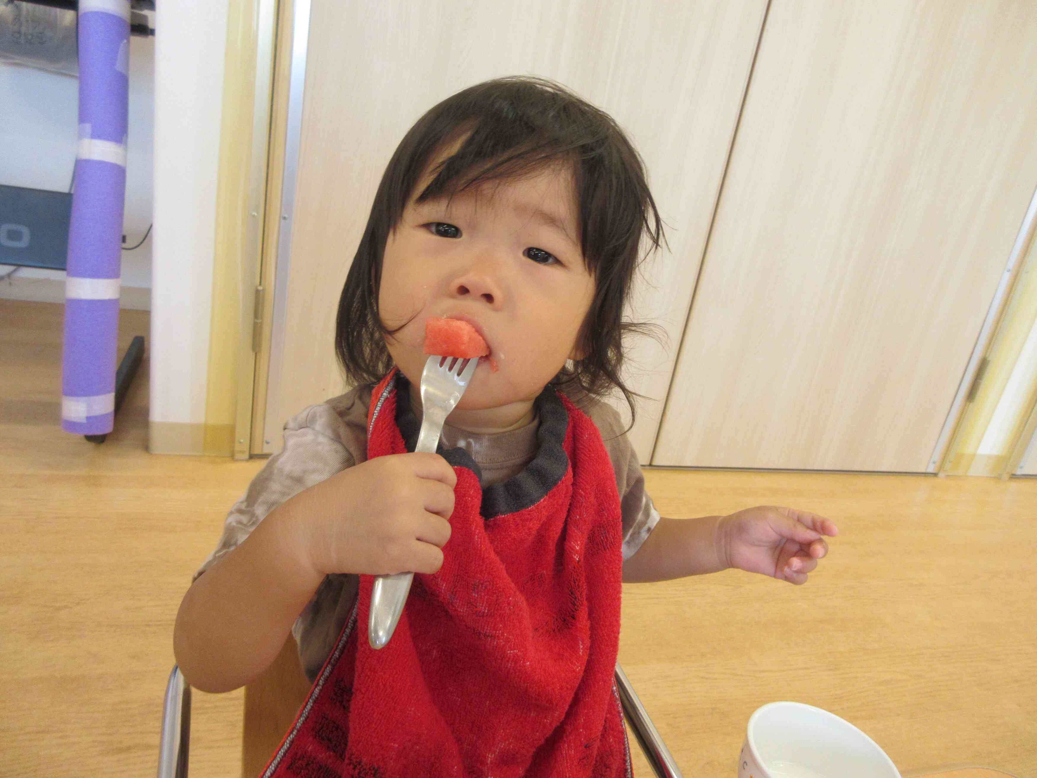 スイカは、美味しかったかな？