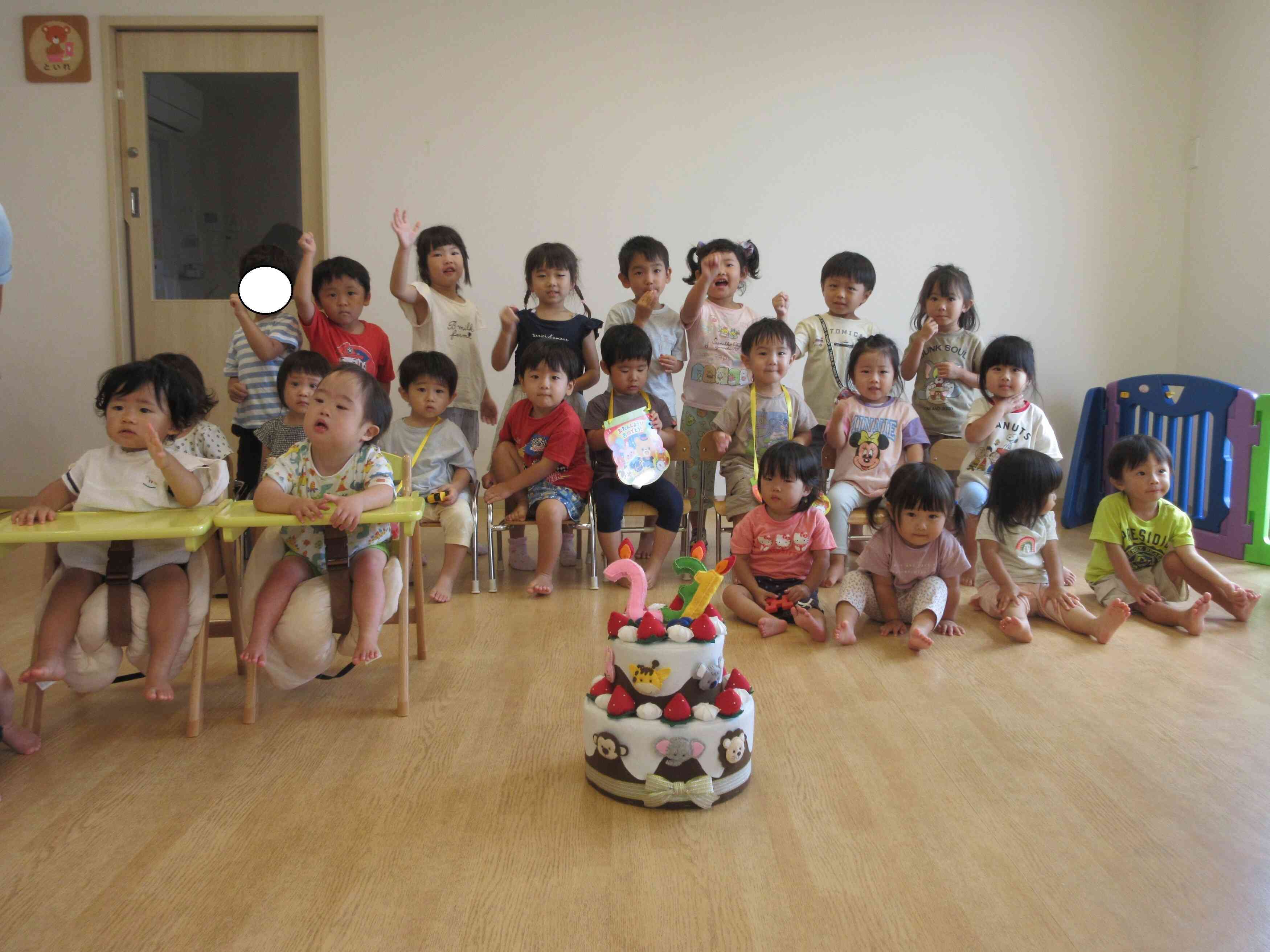 8月の誕生会・お別れ会