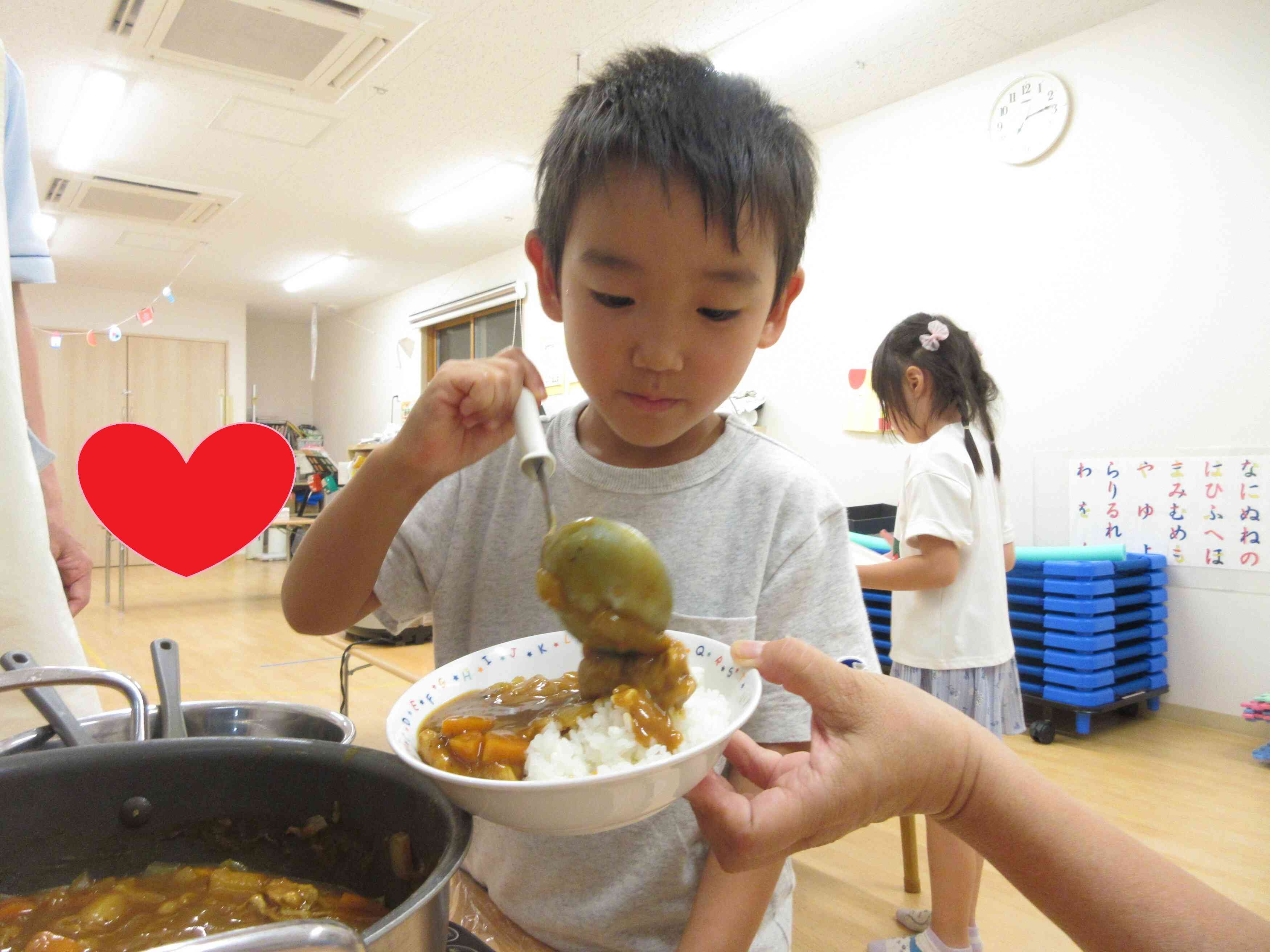 カレーができたよ！