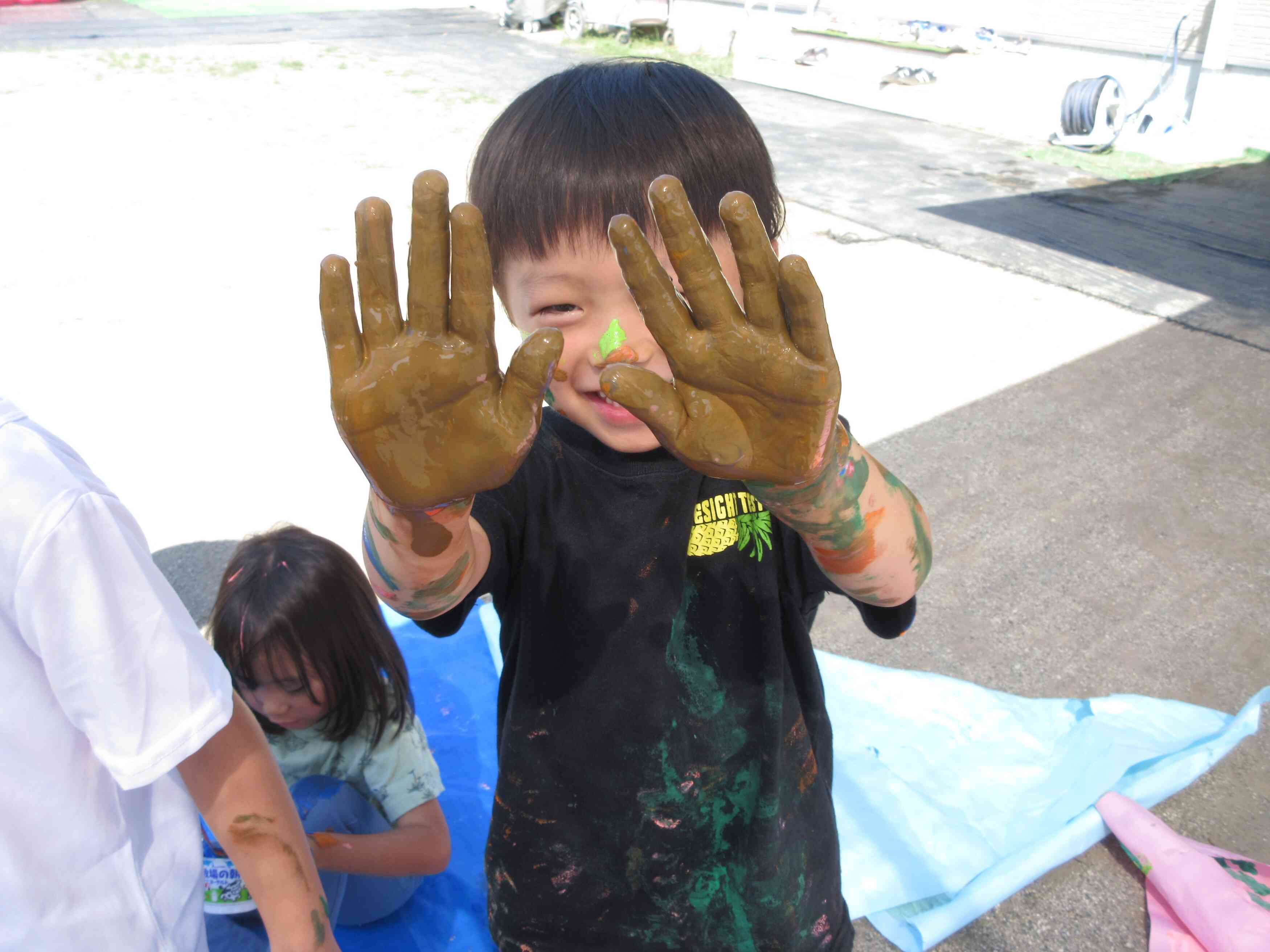 茶色になったよ！