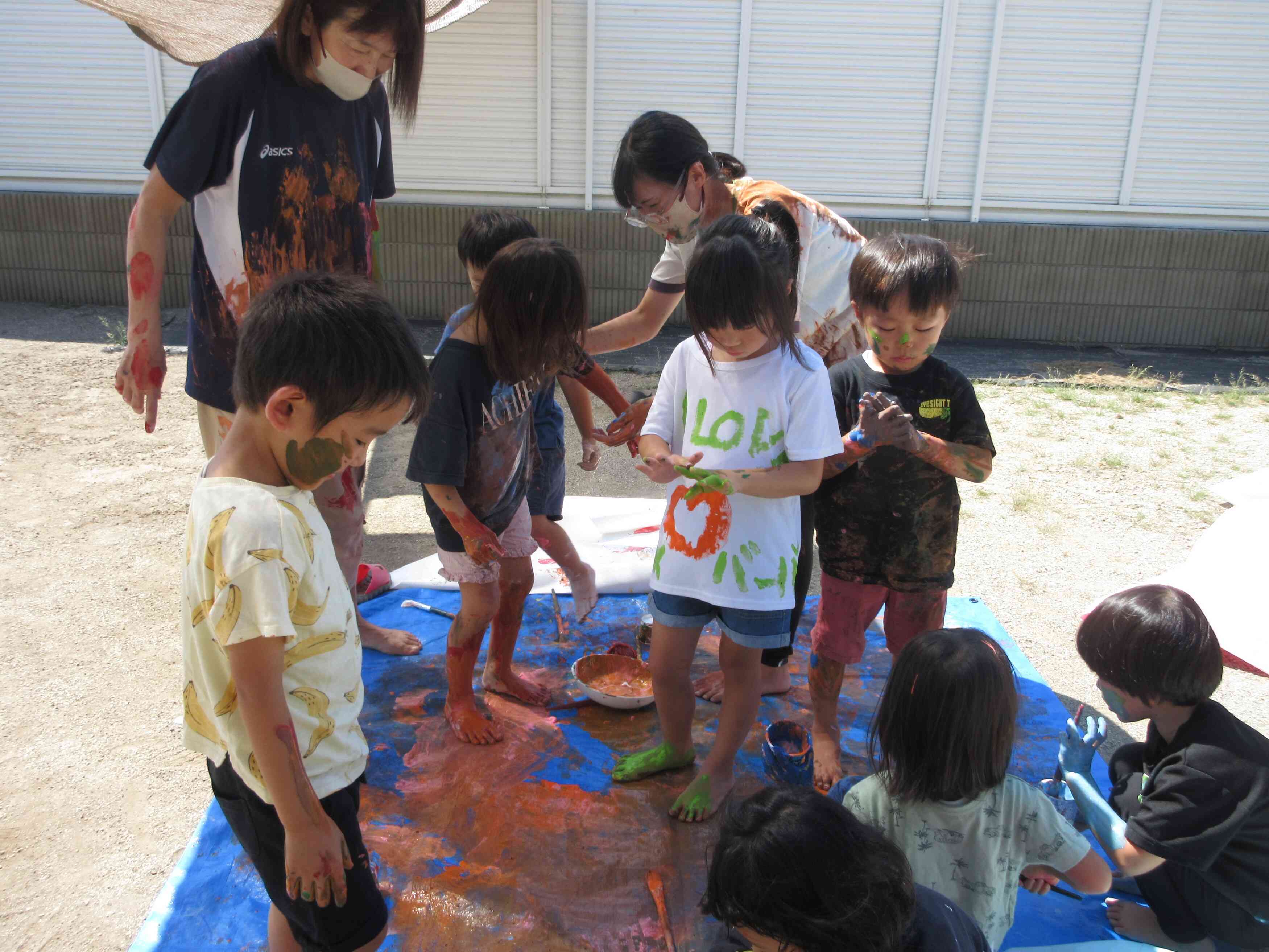 ボディーペインティング②