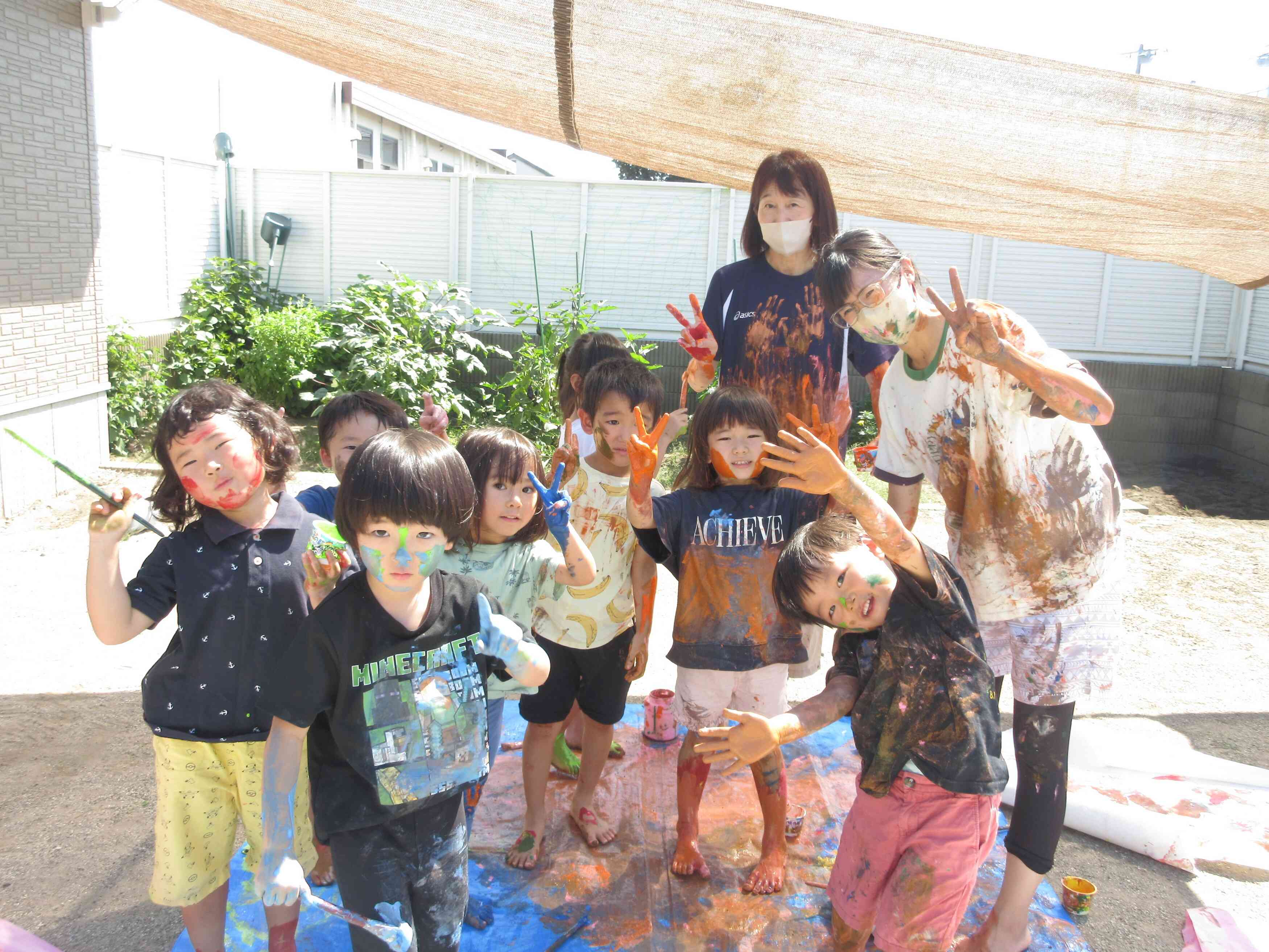 ボディーペインティング①