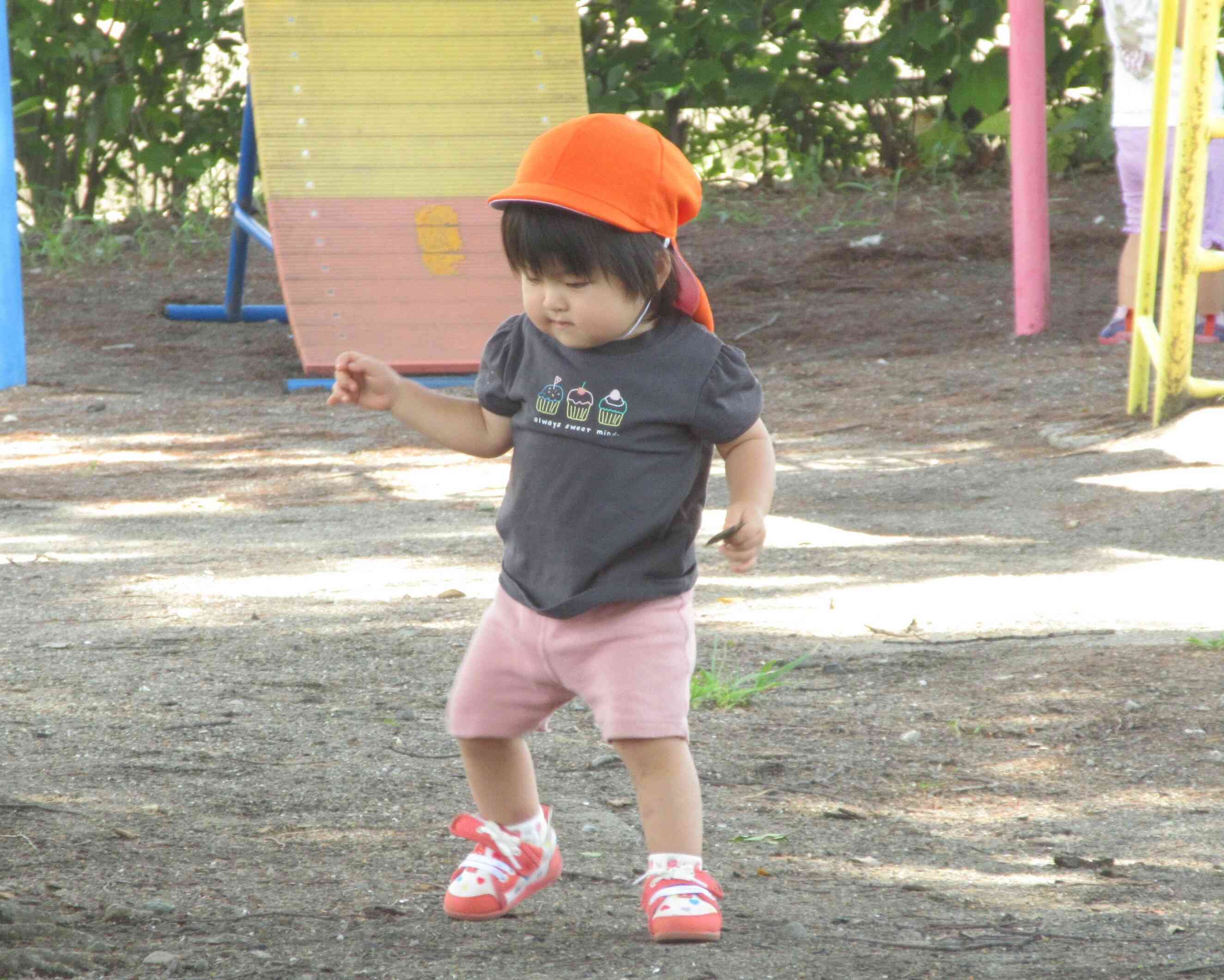 いちに！いちに！歩くの大好き！