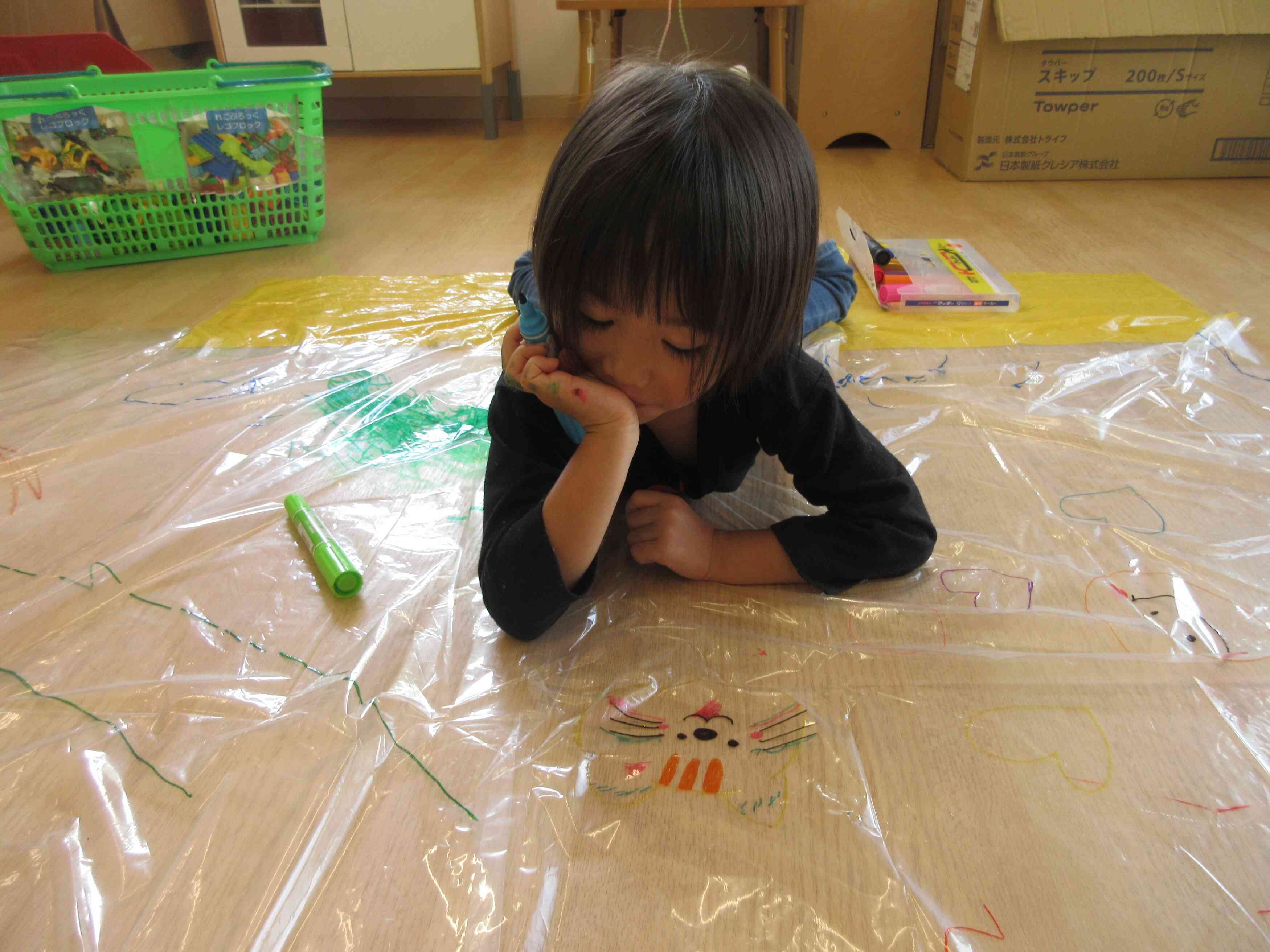 ネコ書いて〜！