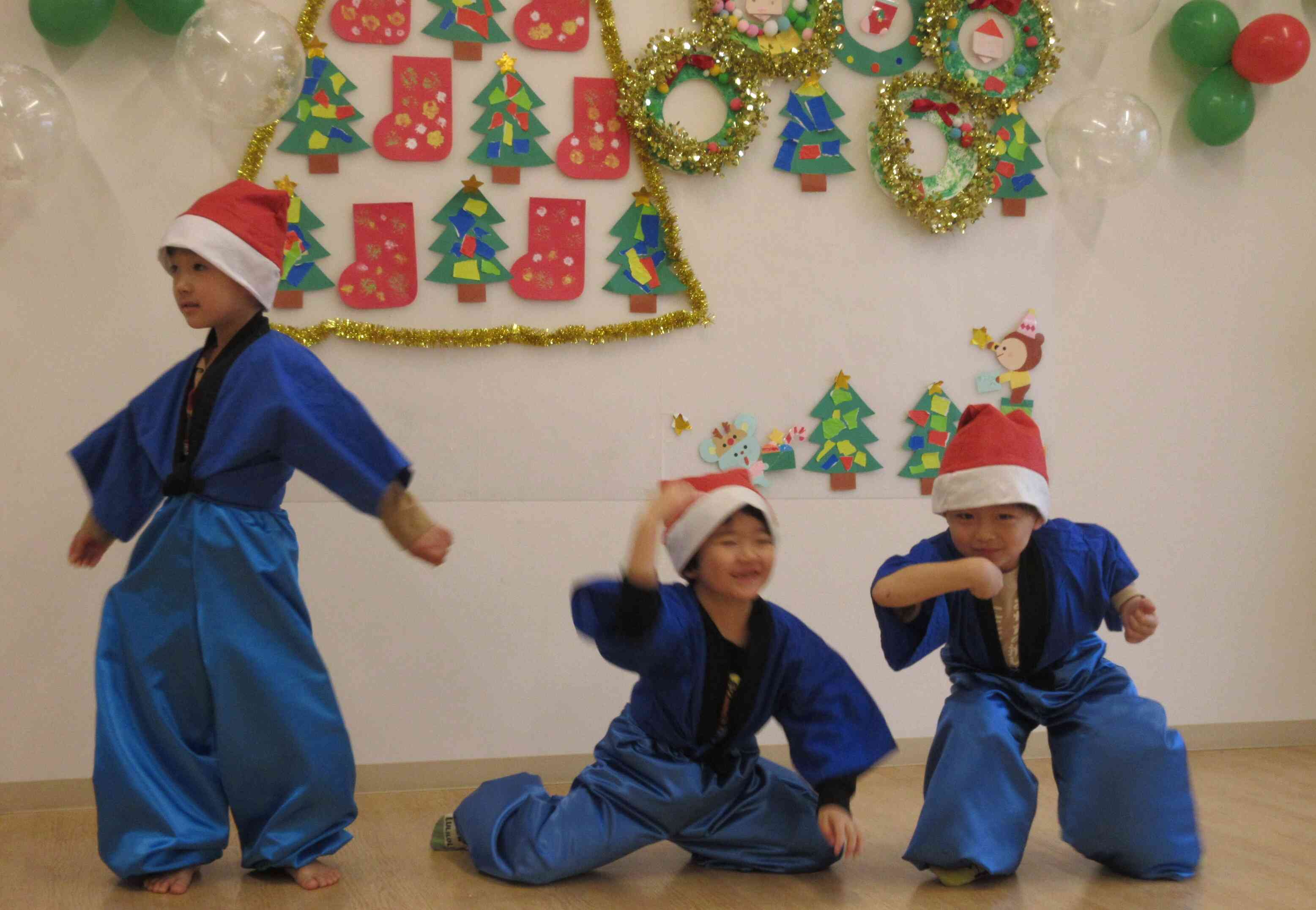 最後の決めポーズ！！かっこいいね～