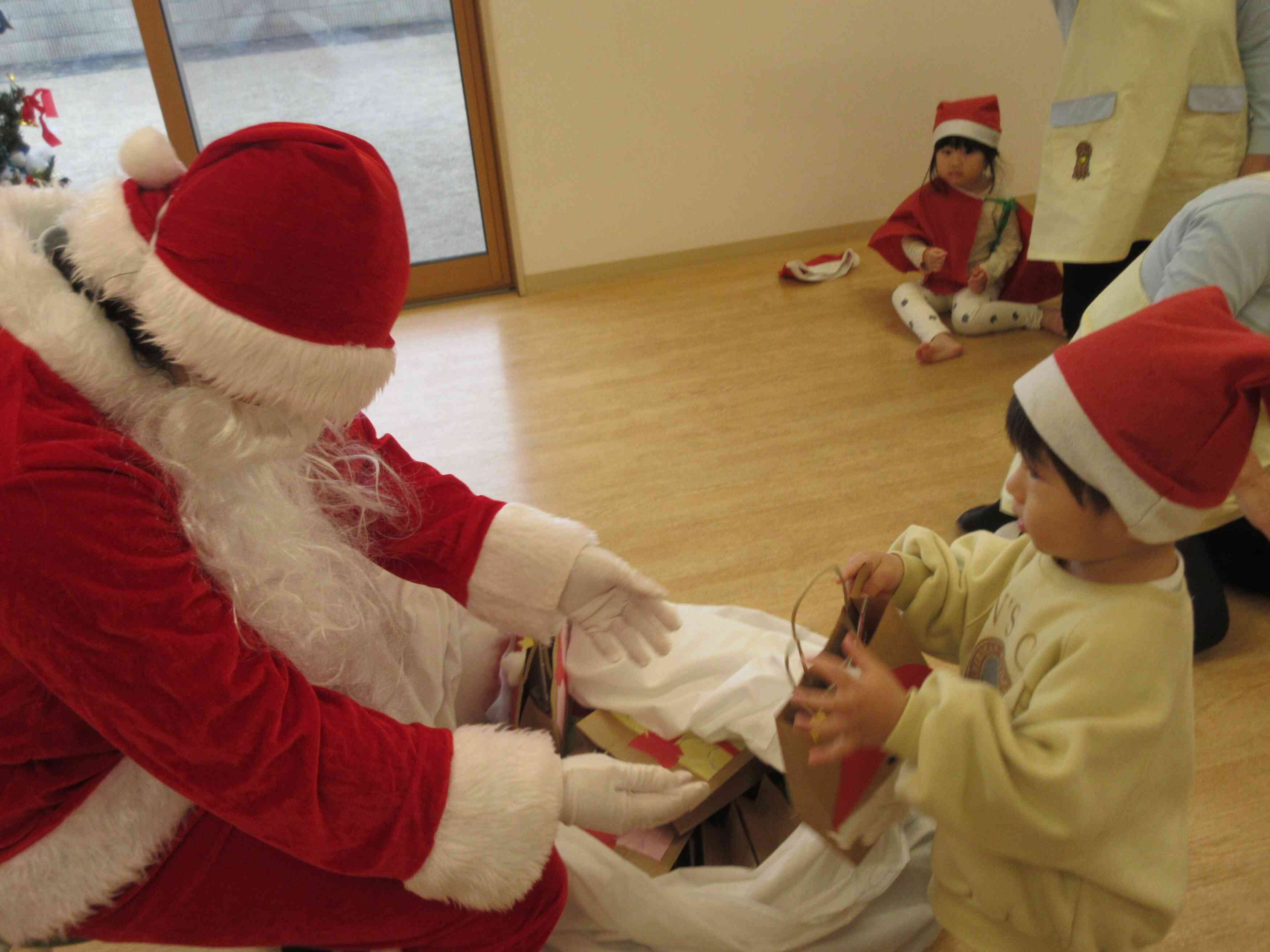 サンタさんからプレゼントをもらったよ！
