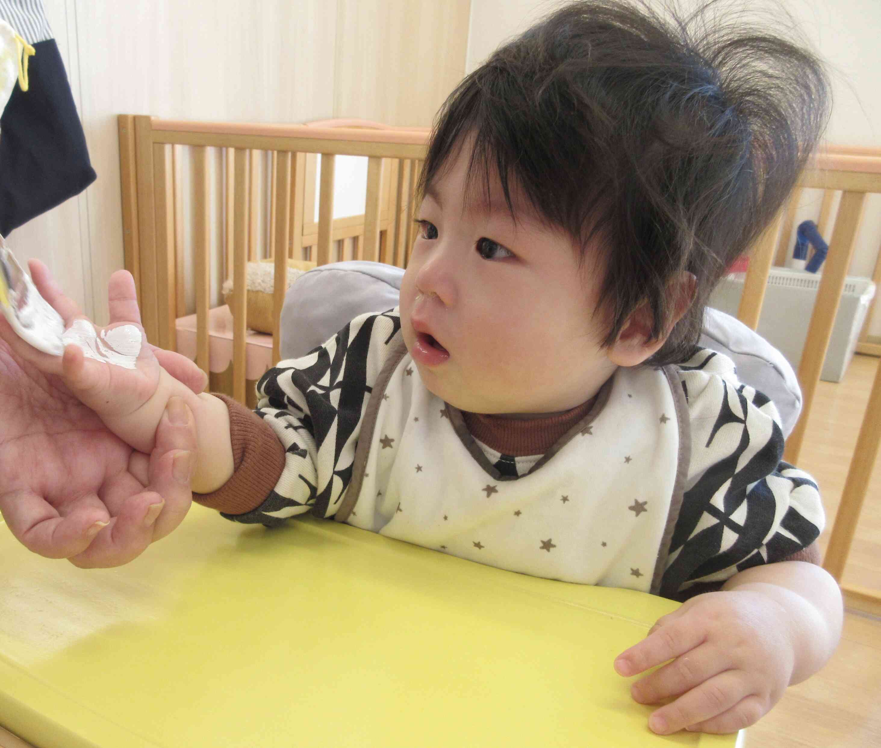 手形スタンプに挑戦