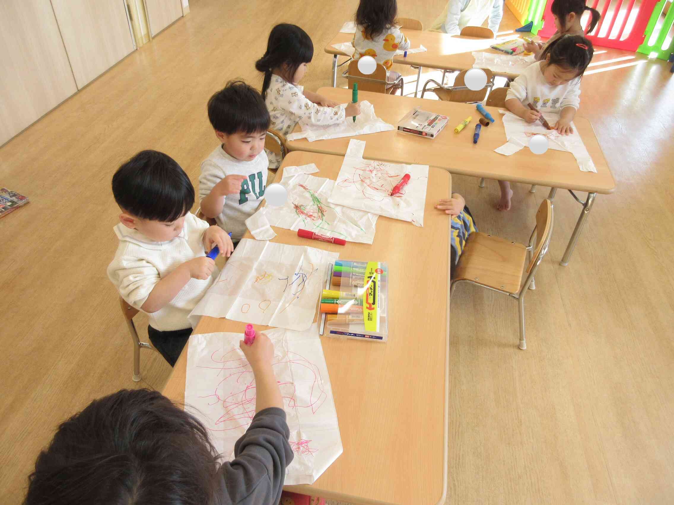 凧を作ったよ！