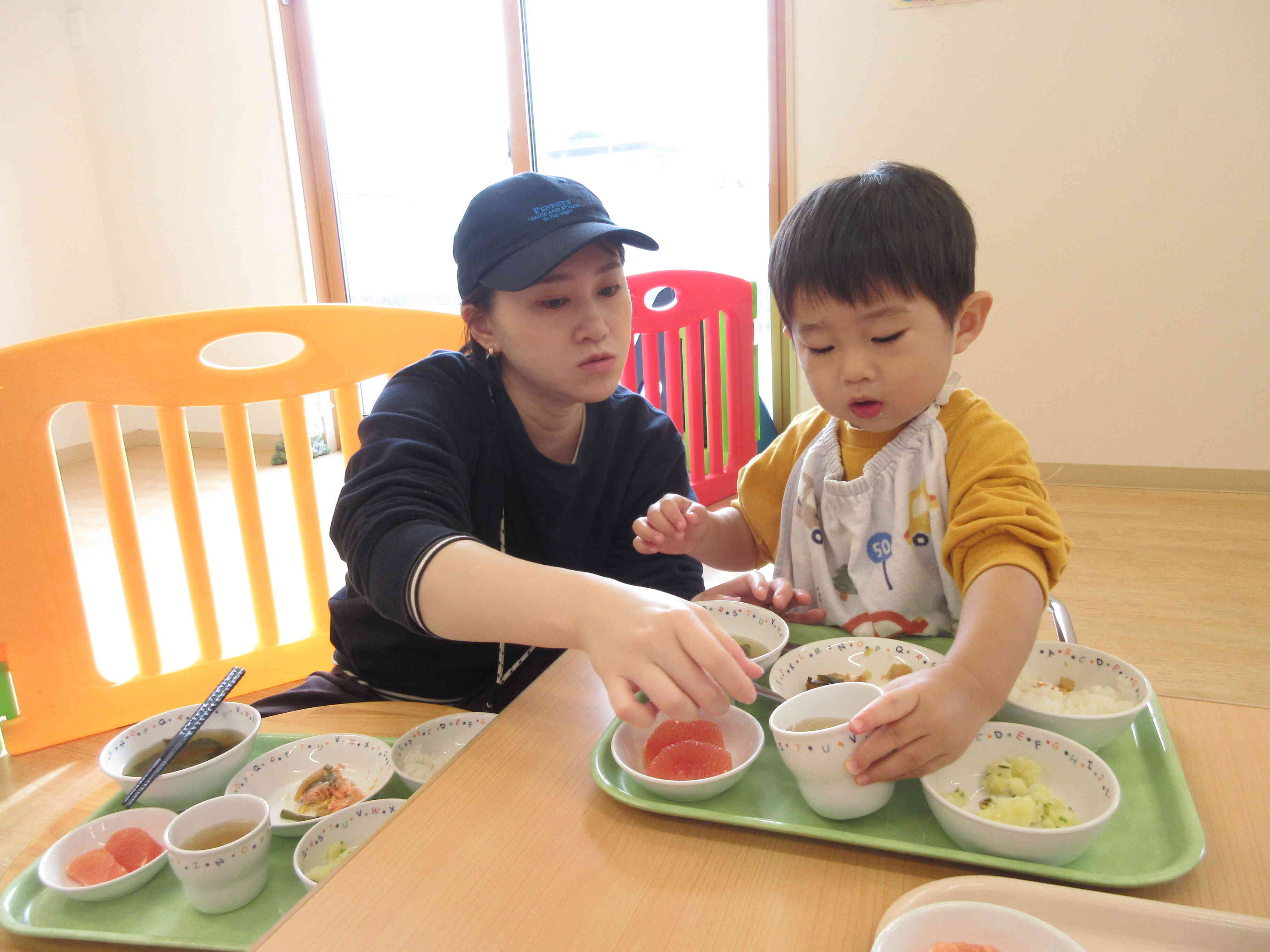 僕はお茶を飲もうかな〜。