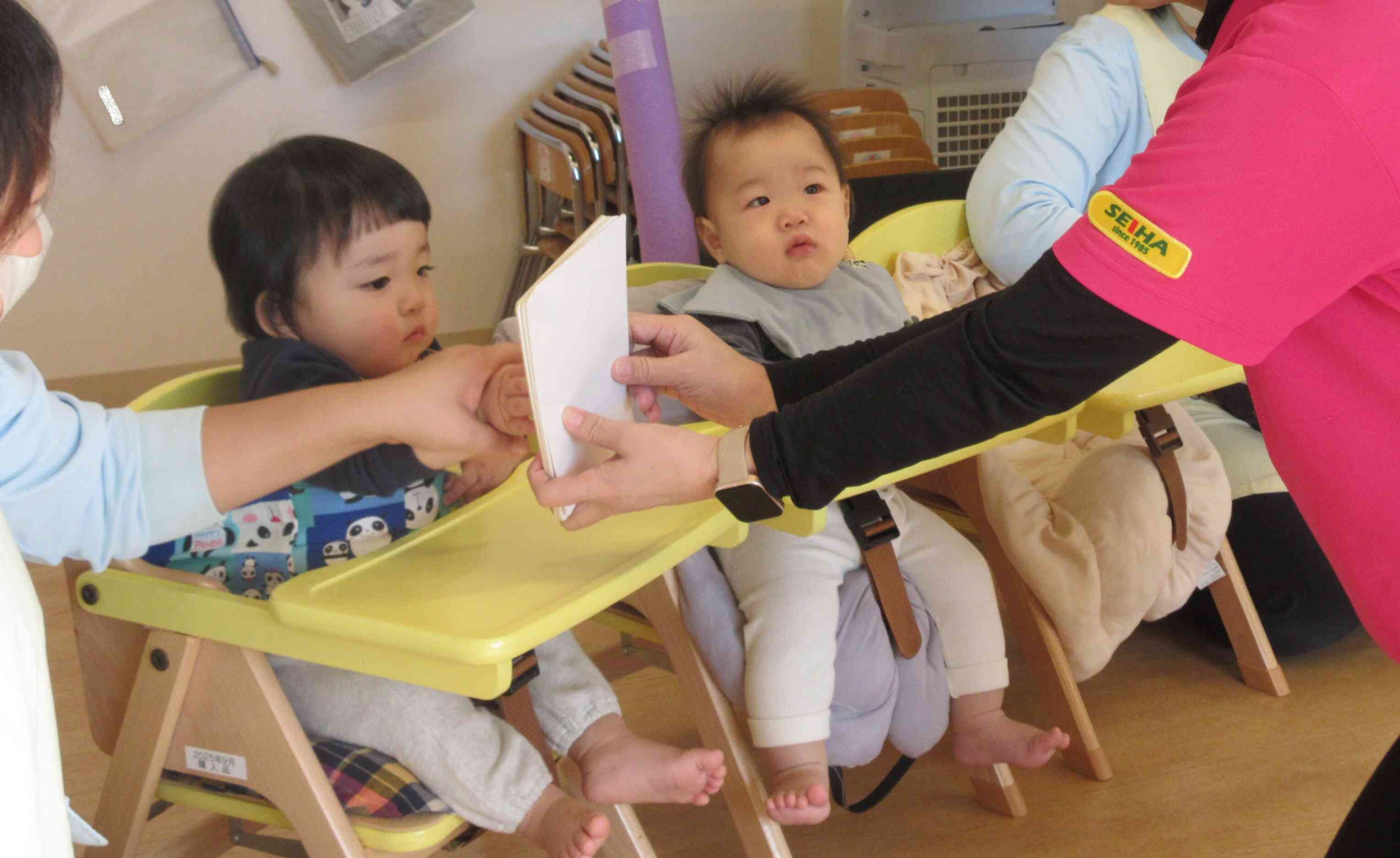 英語レッスンにも参加しています！