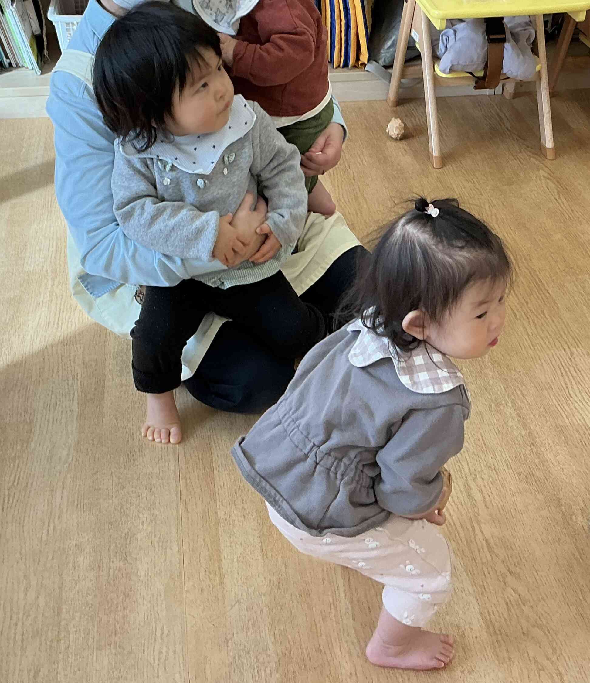 豆を作ってる時には豆を投げる練習はたくさんしていたのに。みんなが豆を投げ始めたら圧倒されてしまいました。