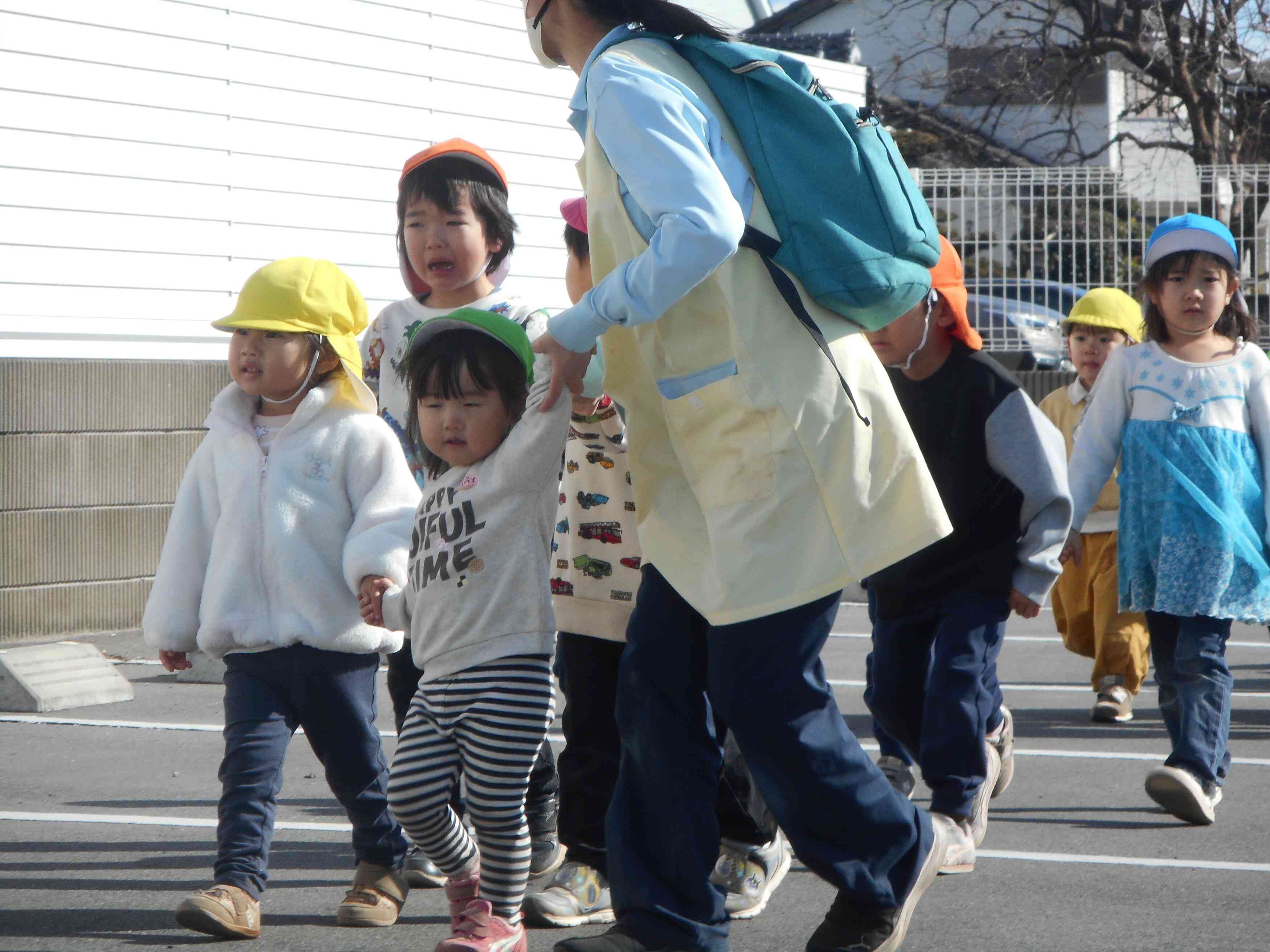 逃げて逃げて！