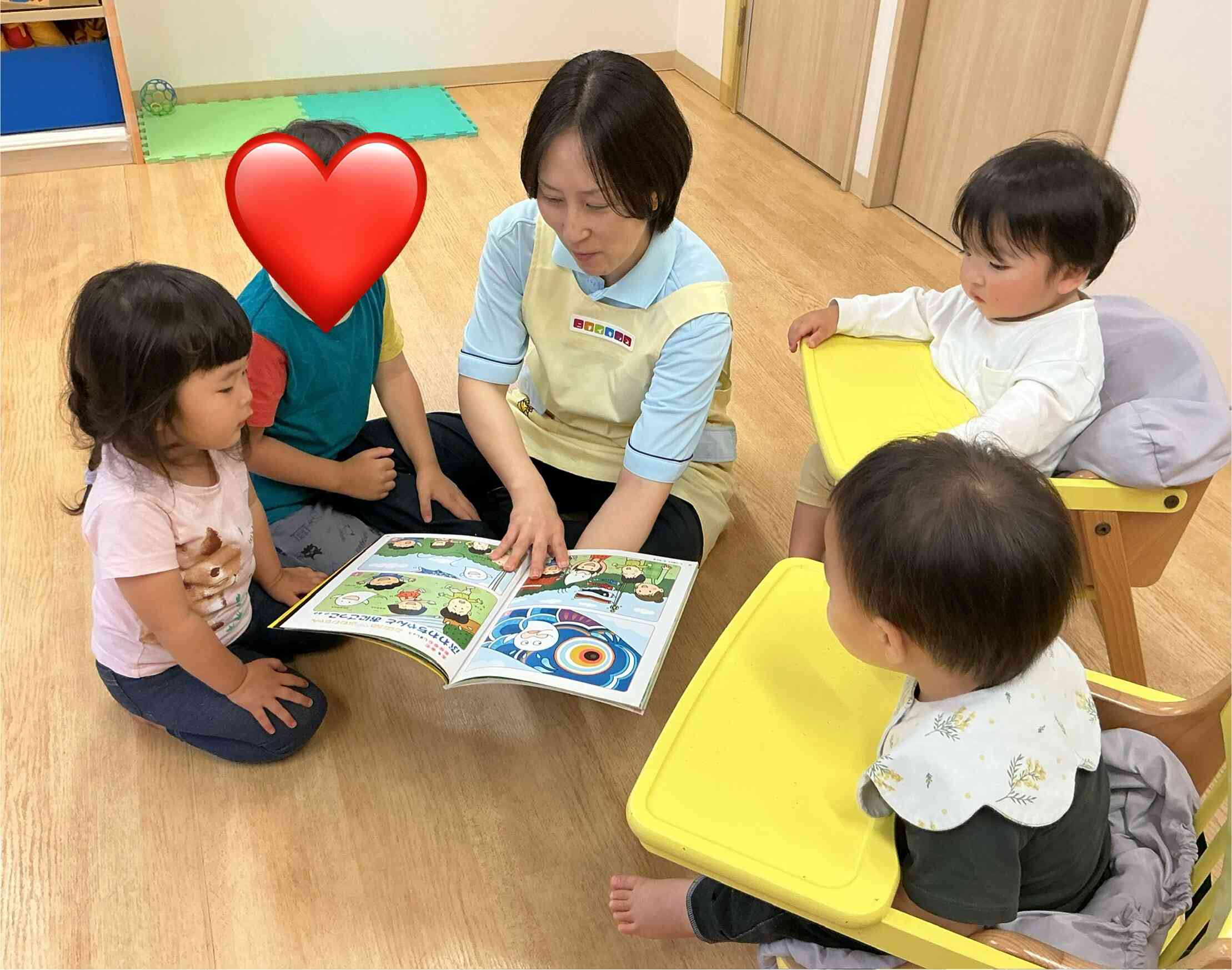 読み聞かせの時間
