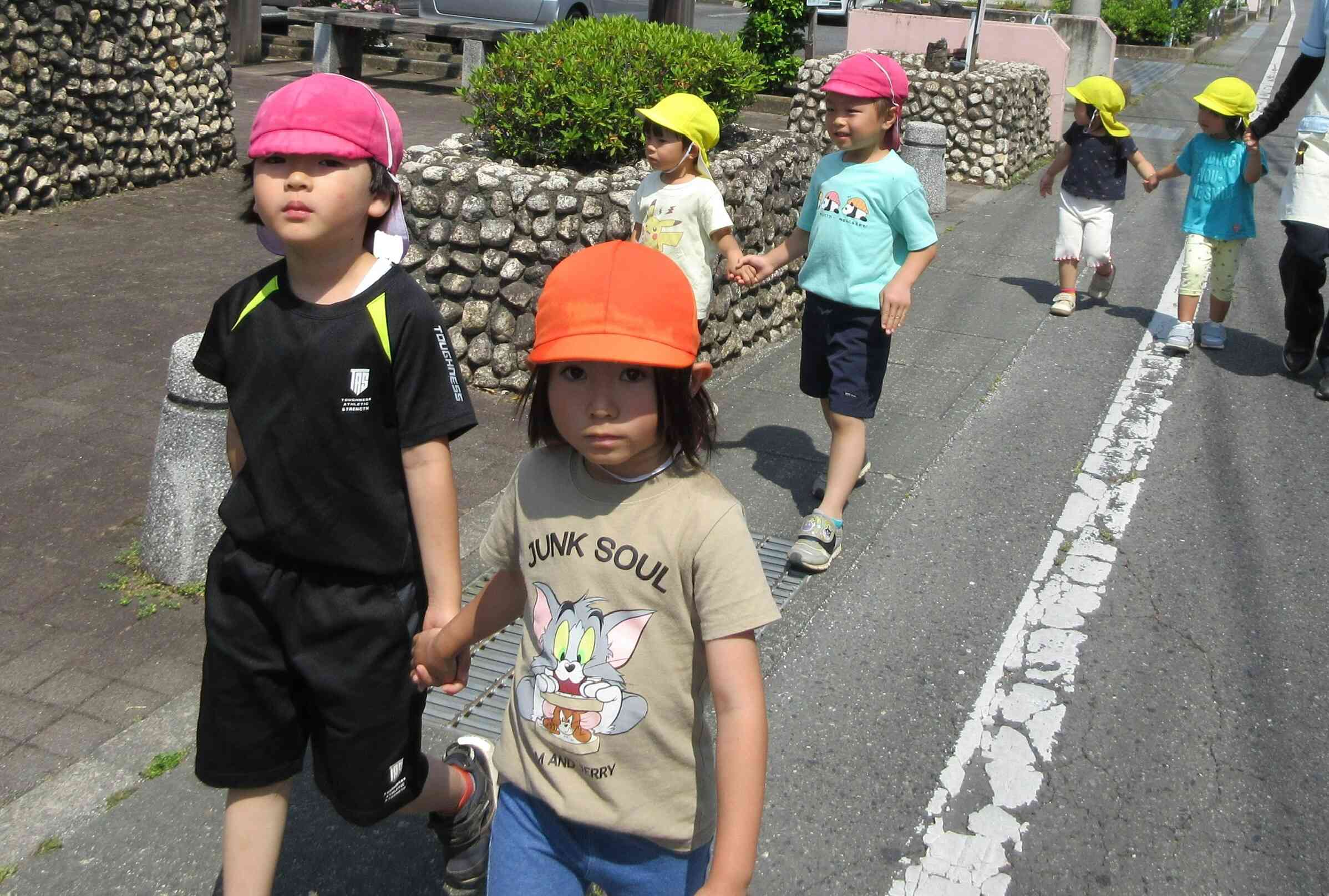 お散歩に出かけたよ！（3.4.5歳児）