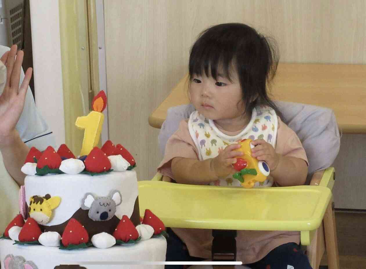 1歳になりました。