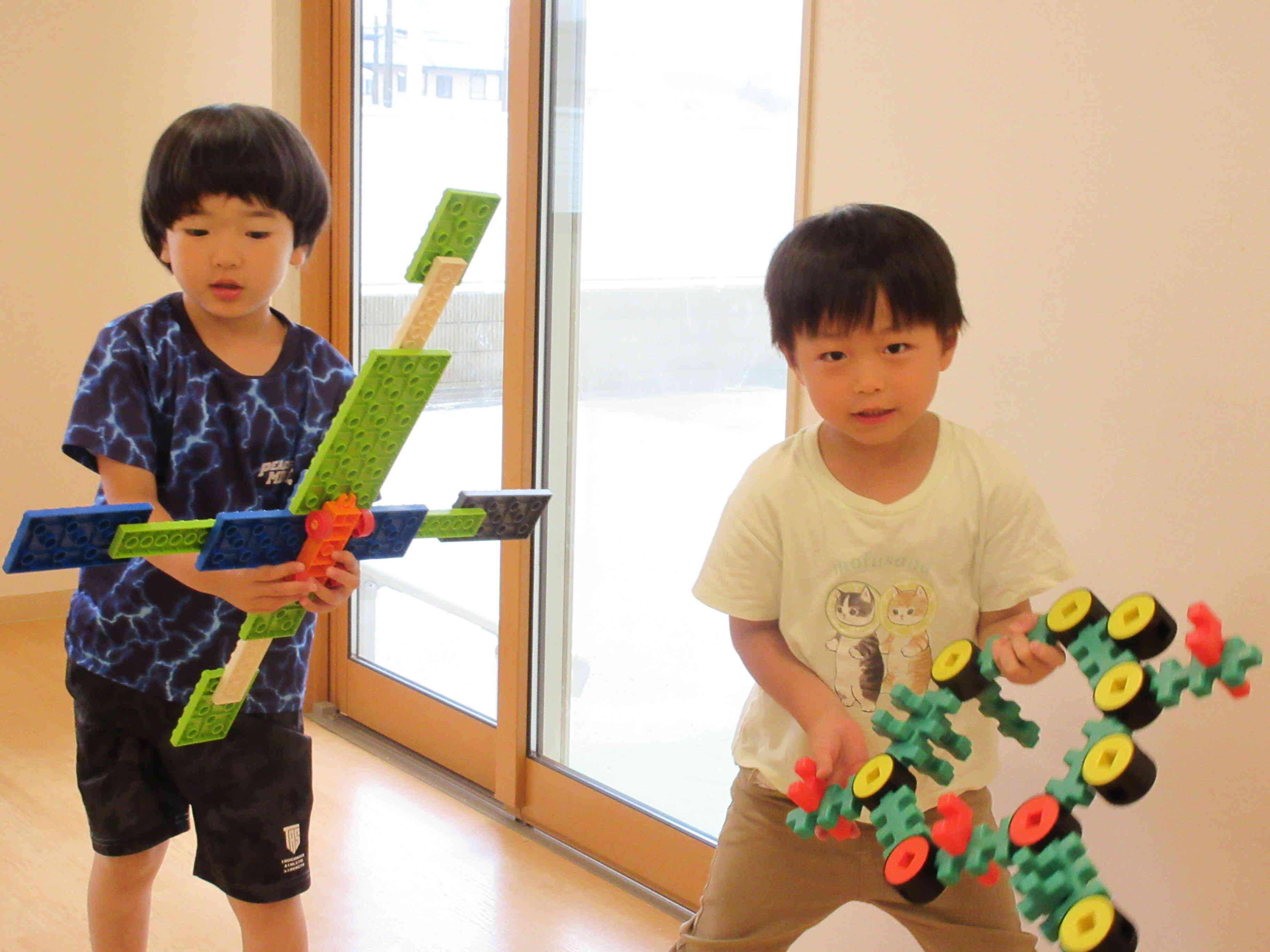 室内遊びの様子（3・4・5歳児）