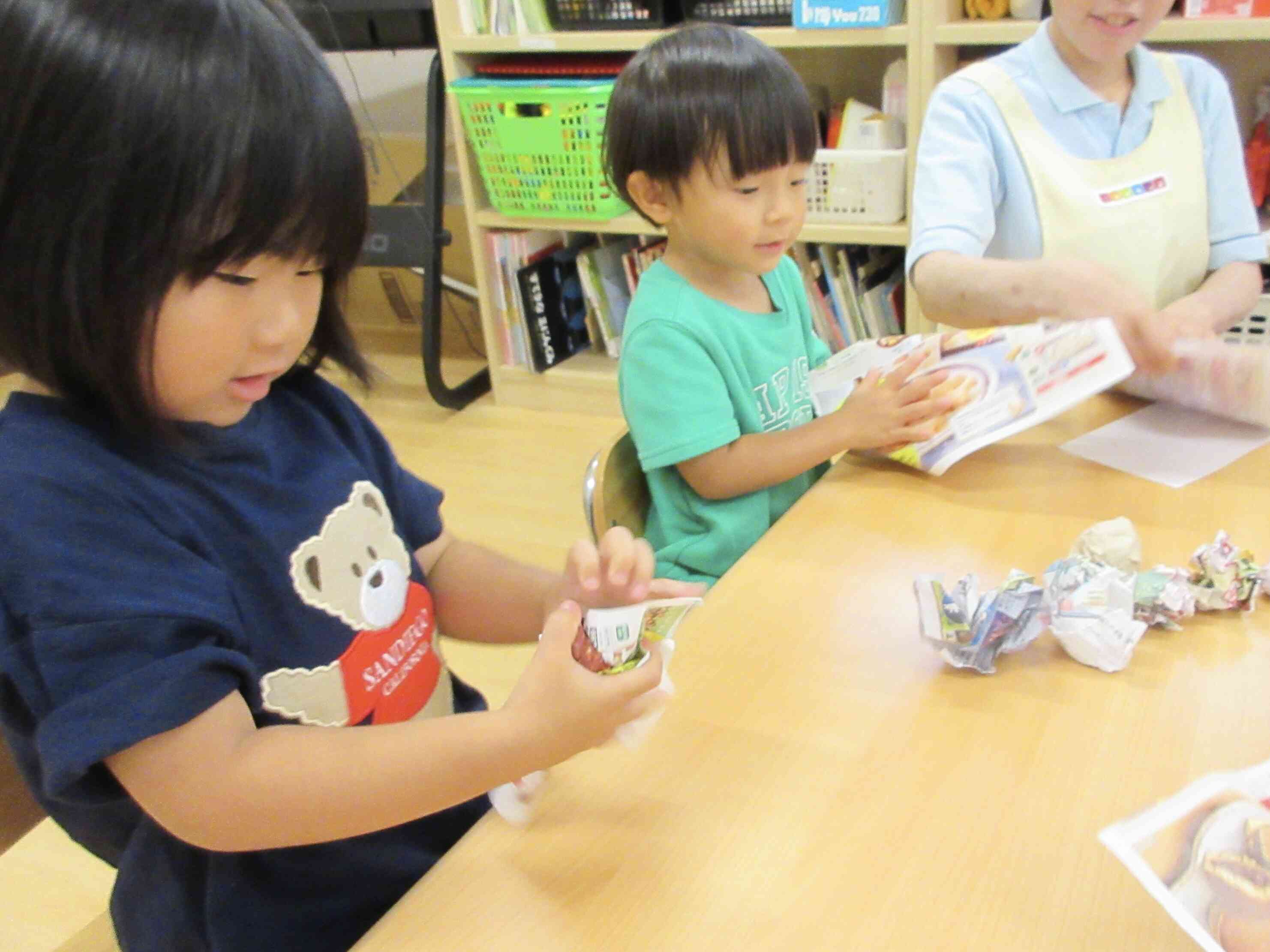 夏祭りに向けて! 3・4・5歳児(りす組・ぱんだ組・きりん組)
