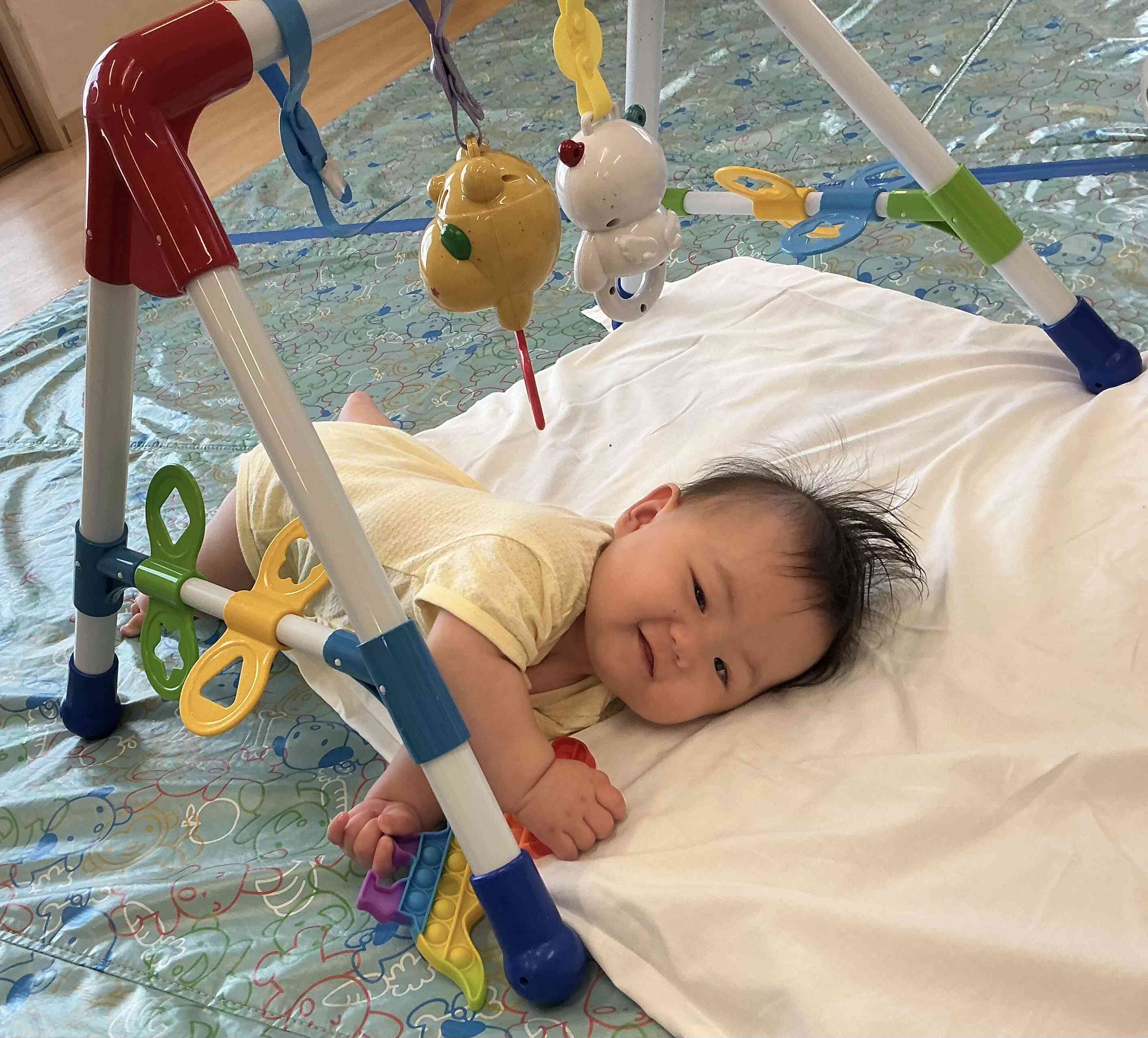 新しいお友だちです ひよこ組(０歳児）