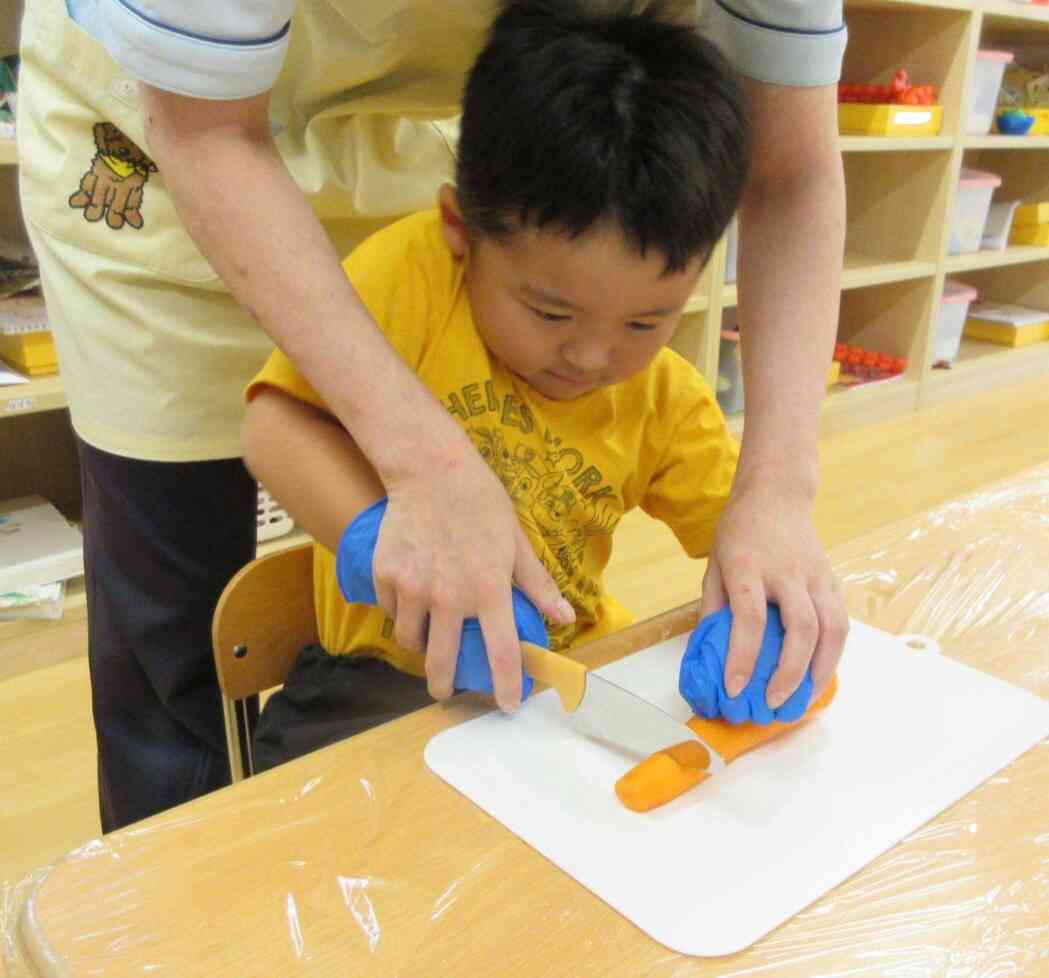 上手に切れるかな？