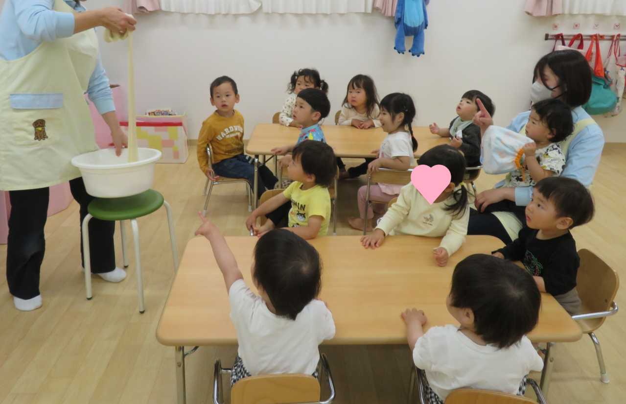 うさぎ組・あひる組    感触遊び☆