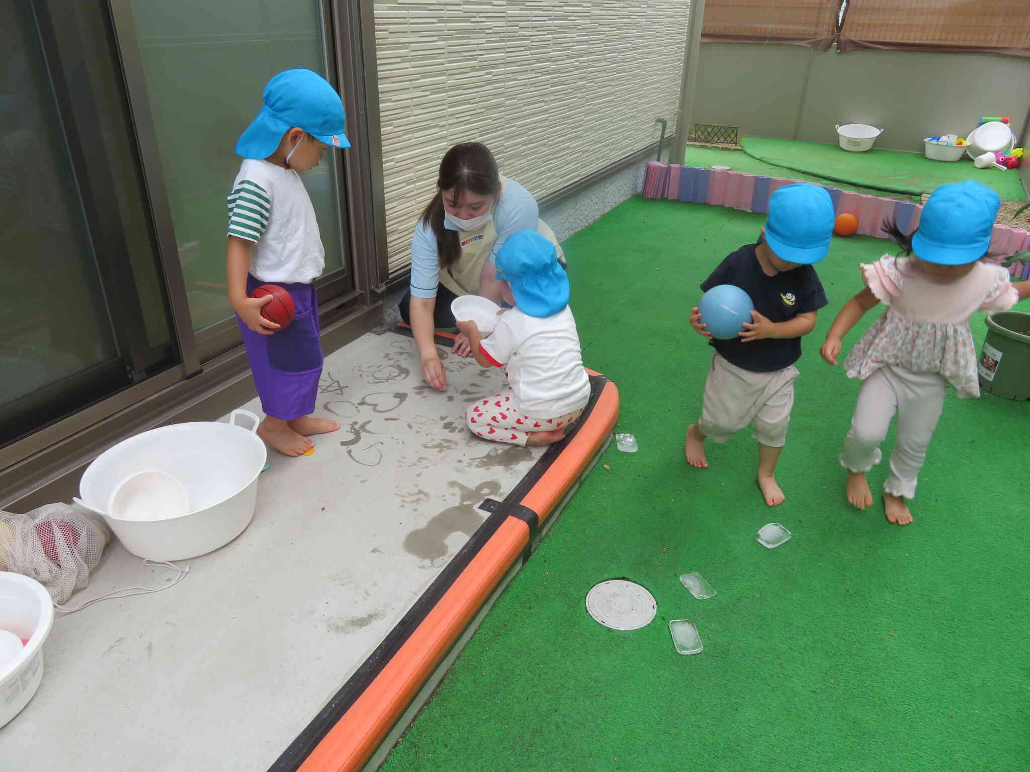 うさぎ組　氷あそび☆