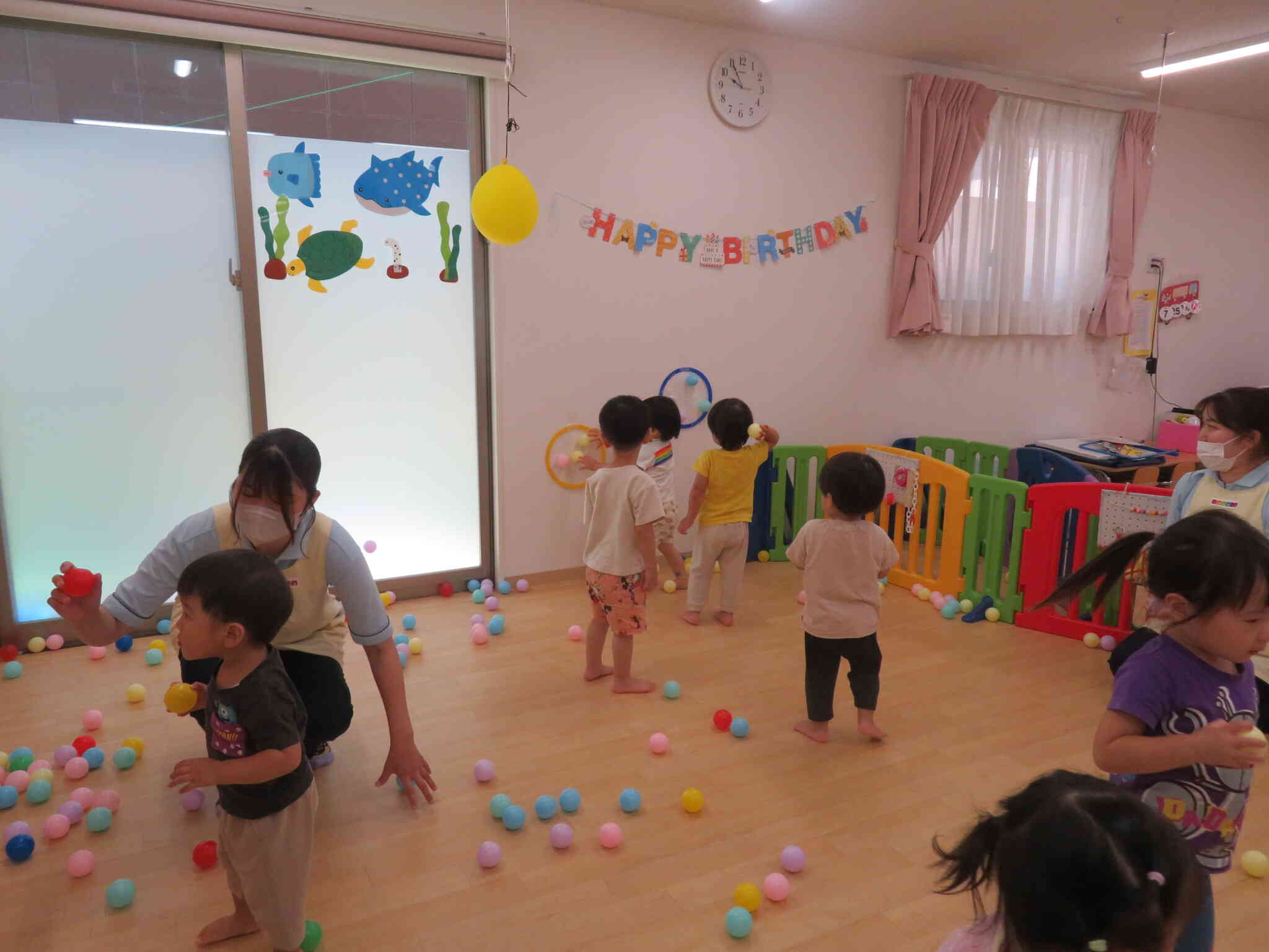 ボール遊び☆