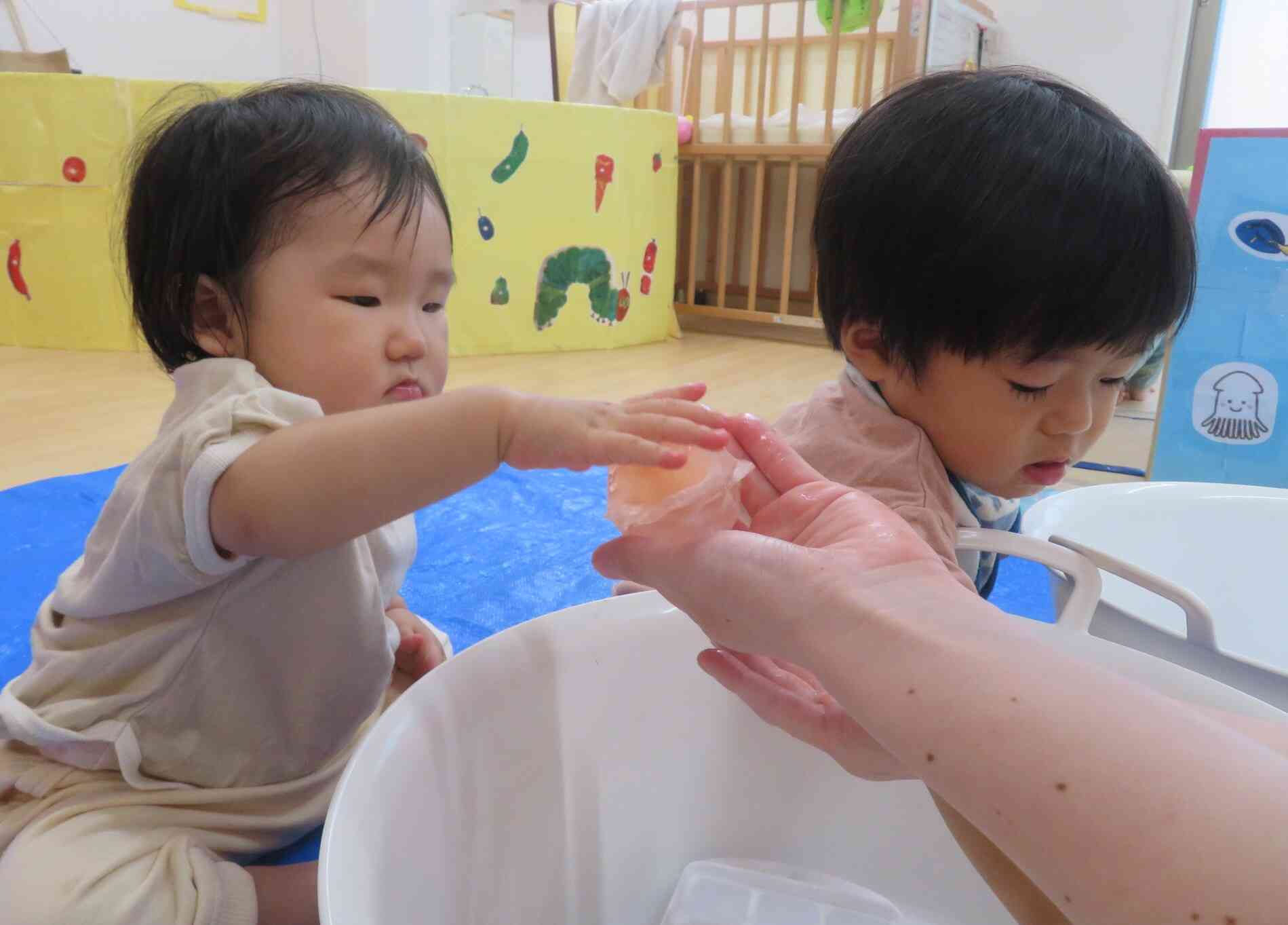 ひよこ組　氷あそび☆
