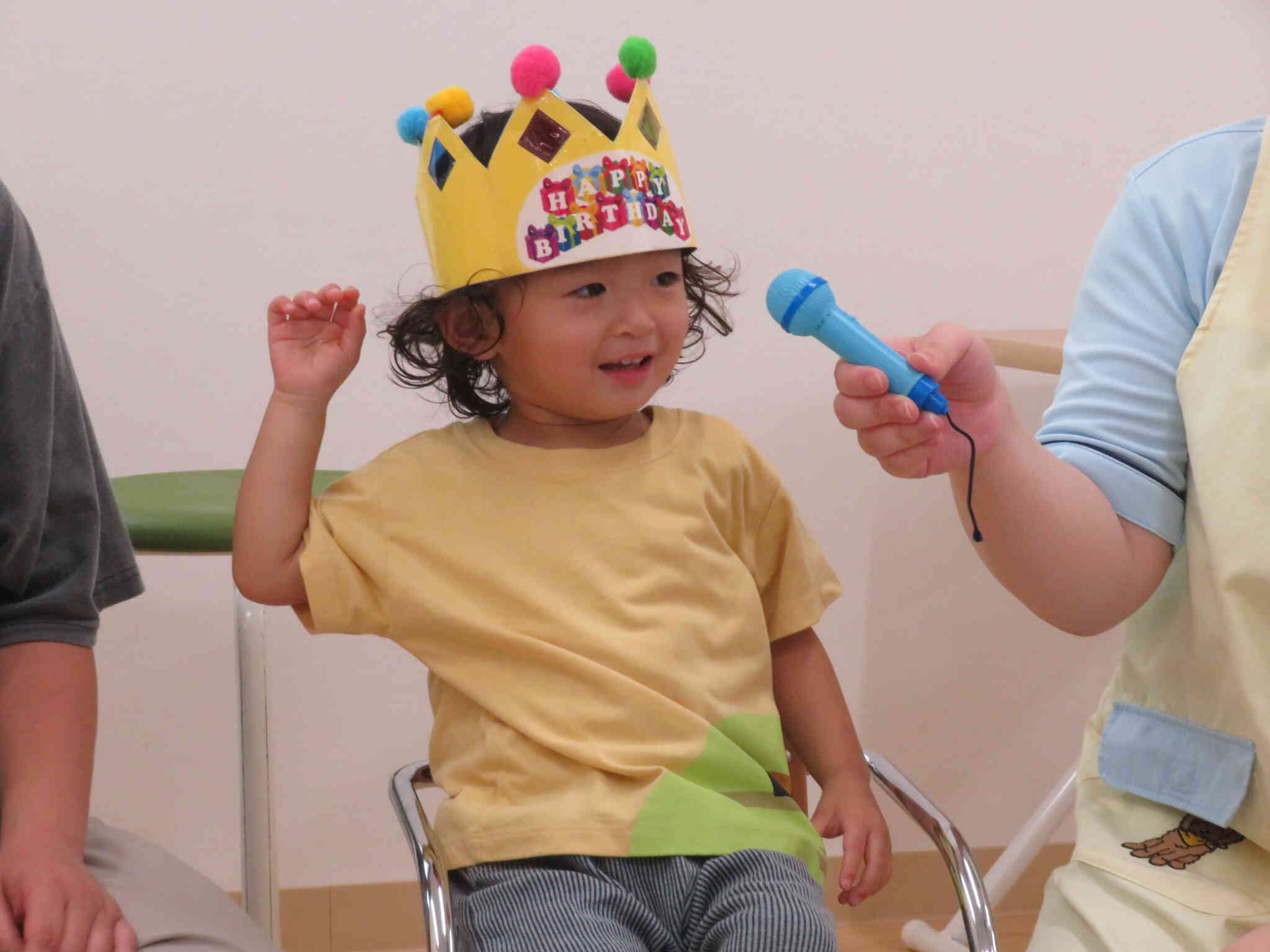 ８月　誕生会☆