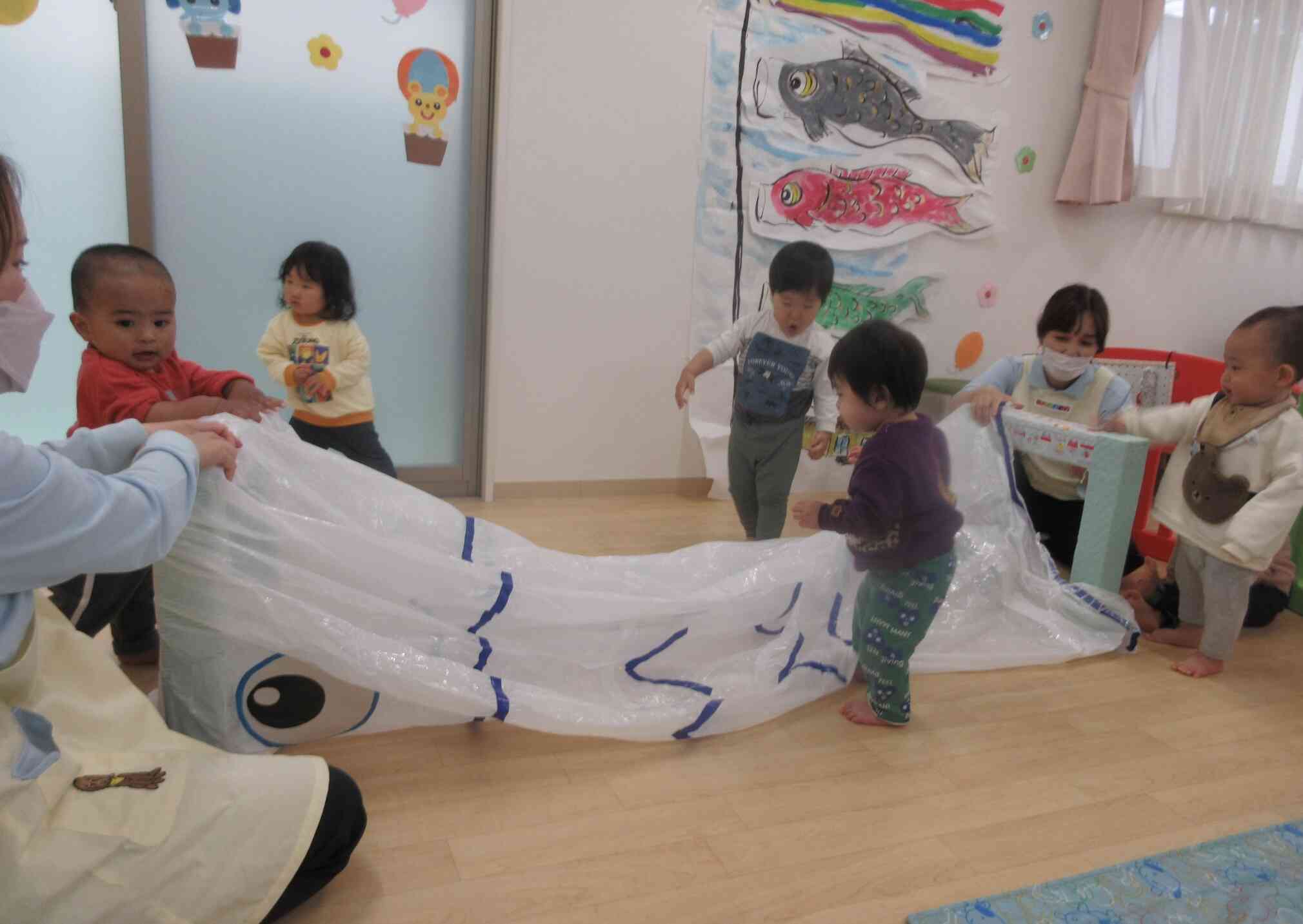 鯉のぼりトンネル
