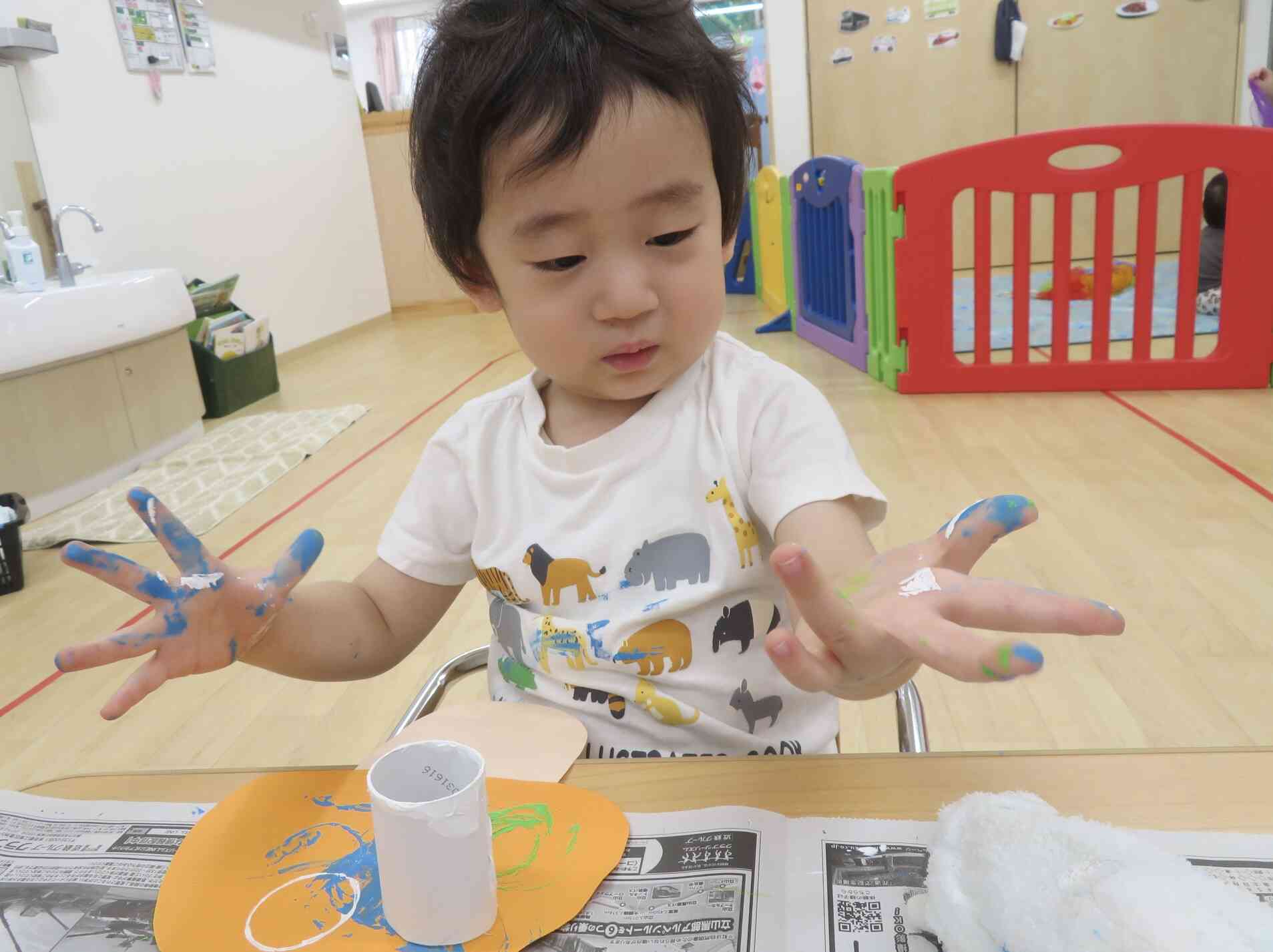 あひる組（1歳児）　製作☆