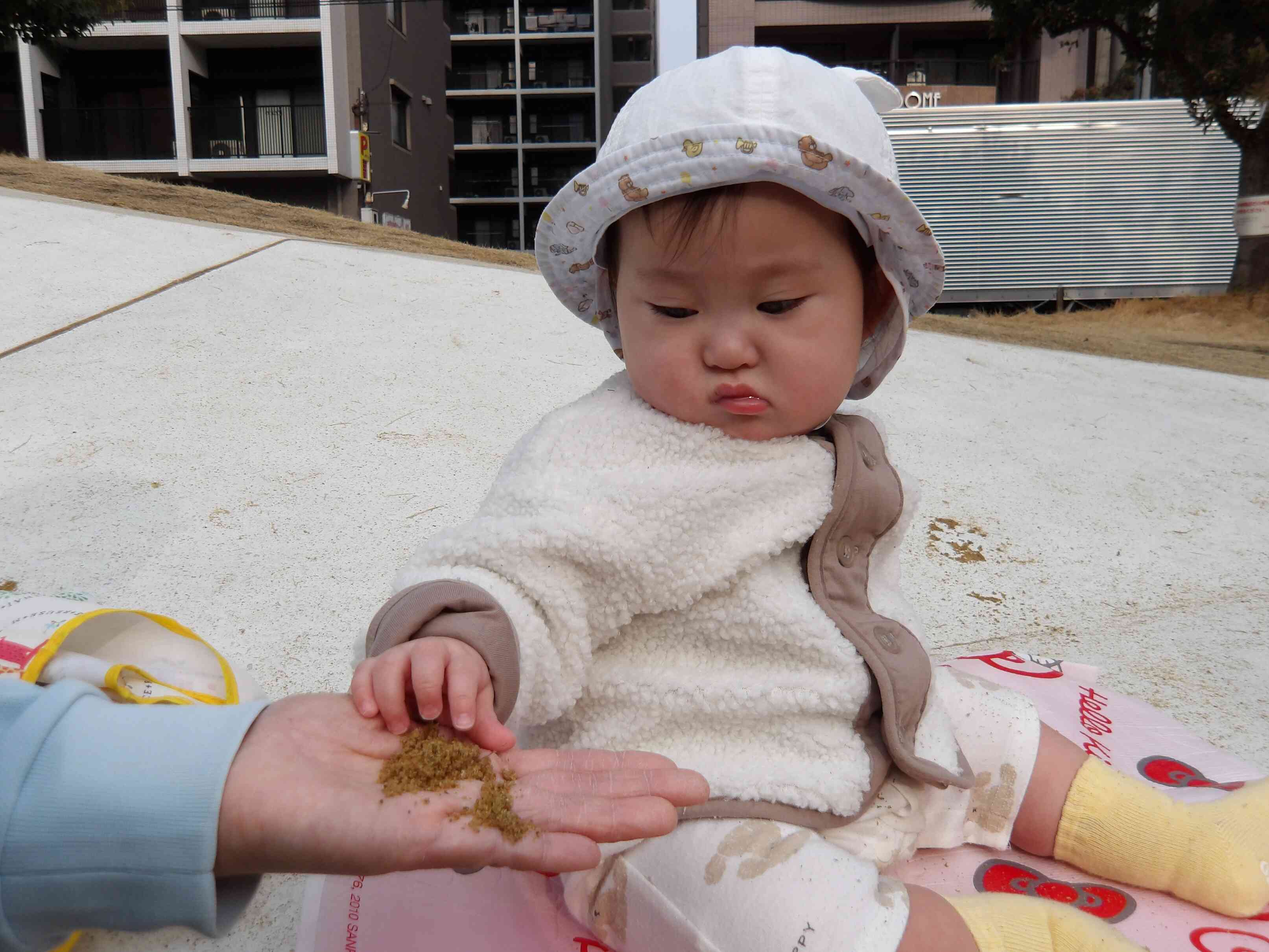 砂遊び♪