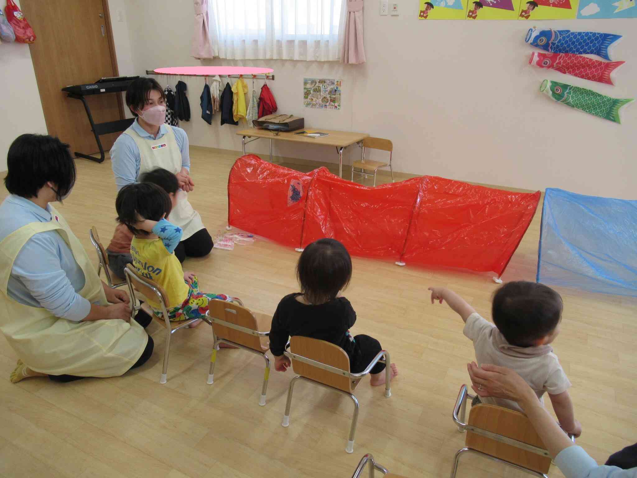 大きなトンネル登場!