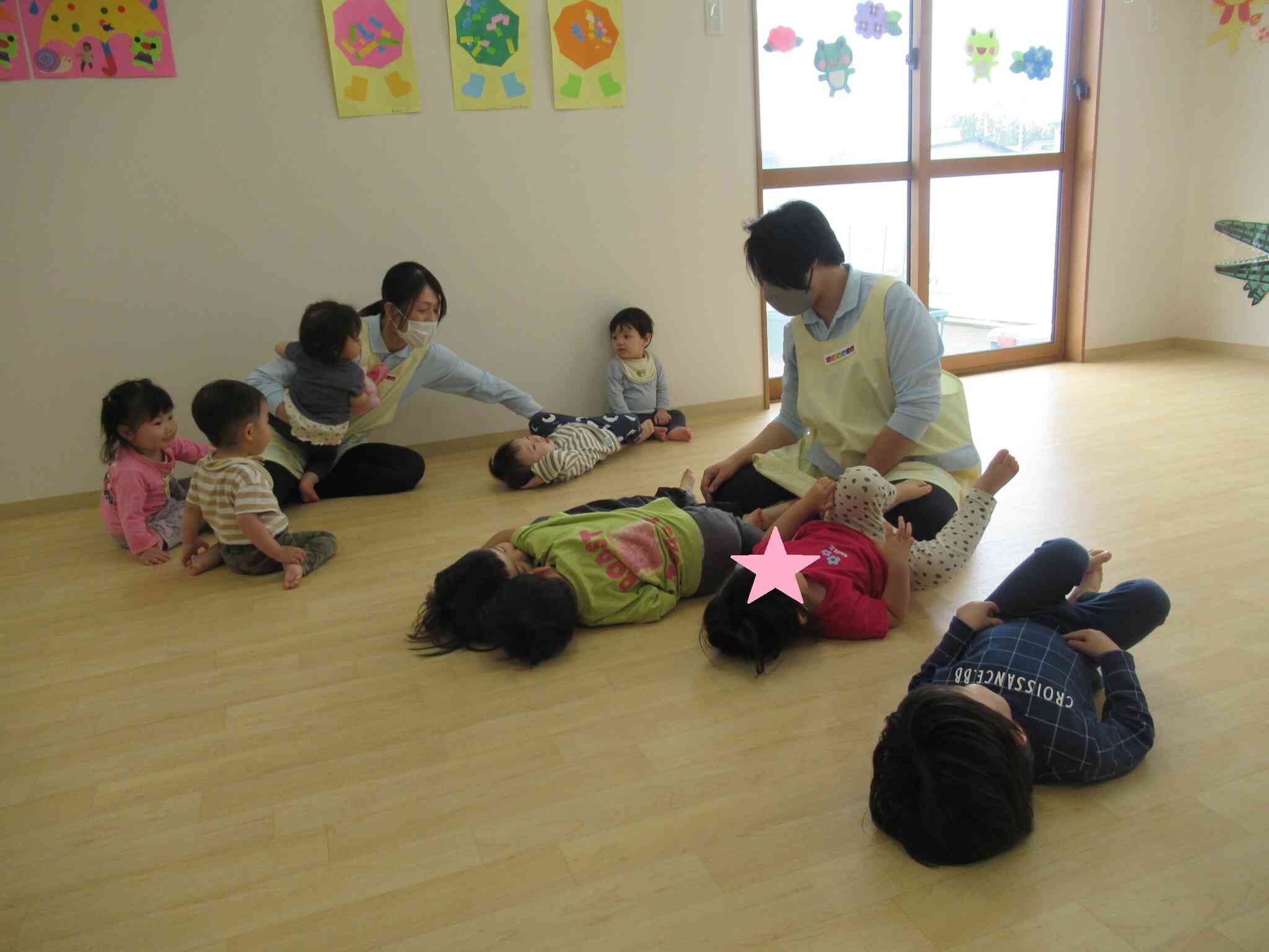 こちょこちょタイム中