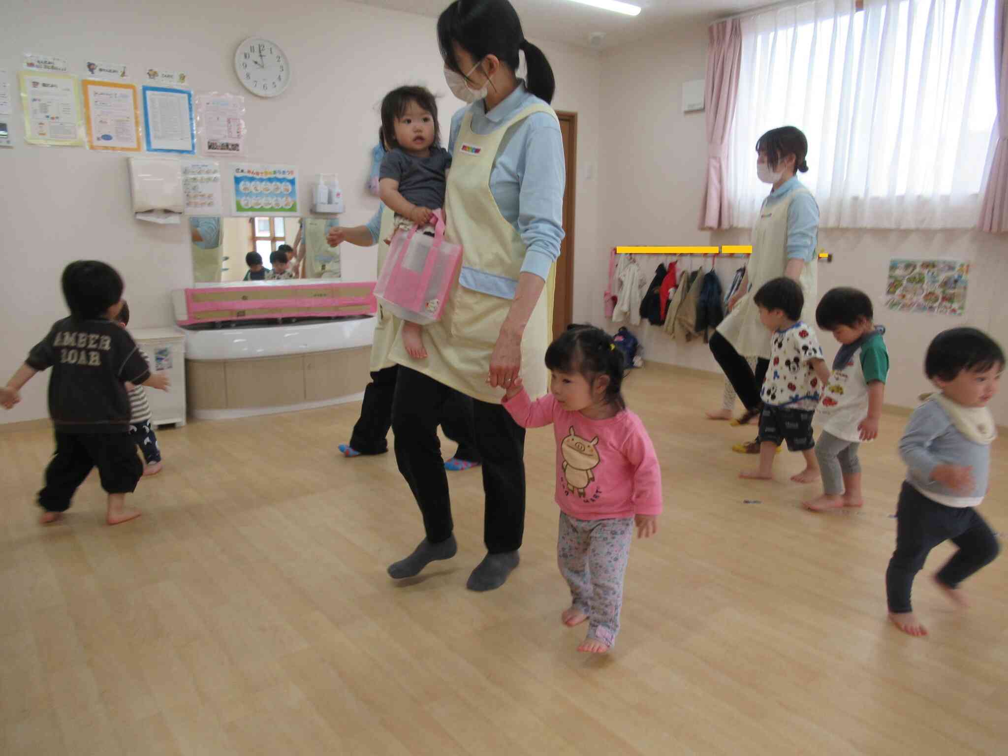 お散歩タイム中!