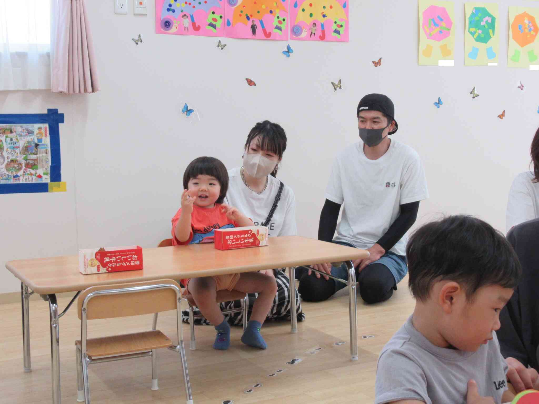 保育参加～2歳児うさぎ組～