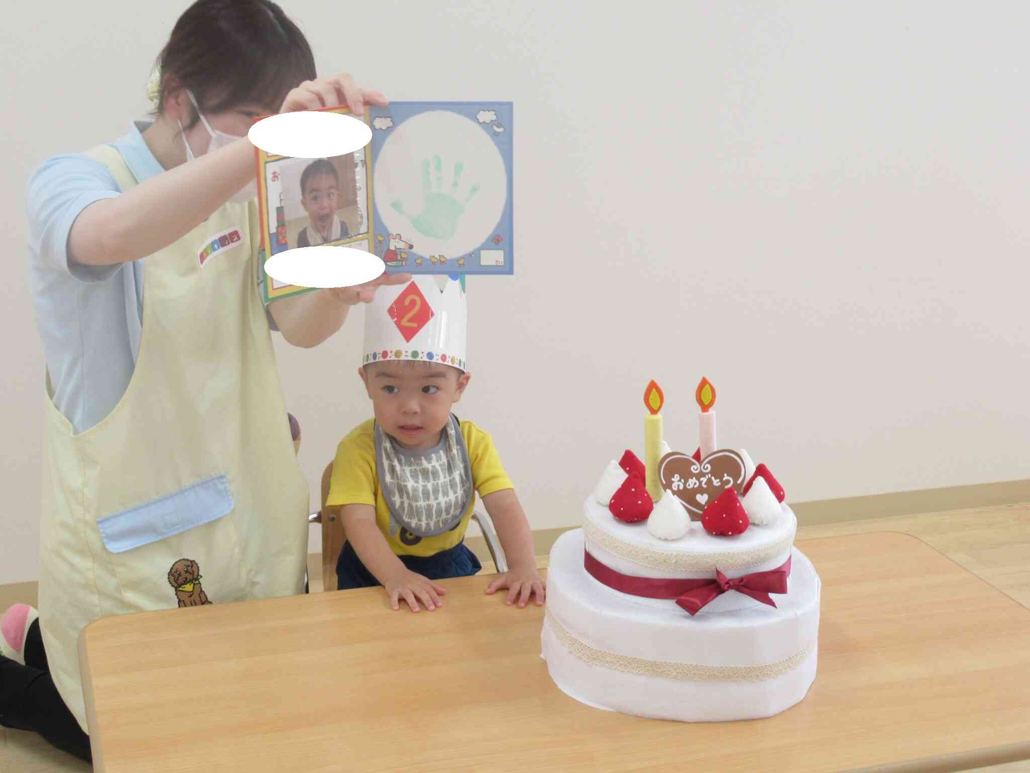 ステキな写真のカードをもらったよ。