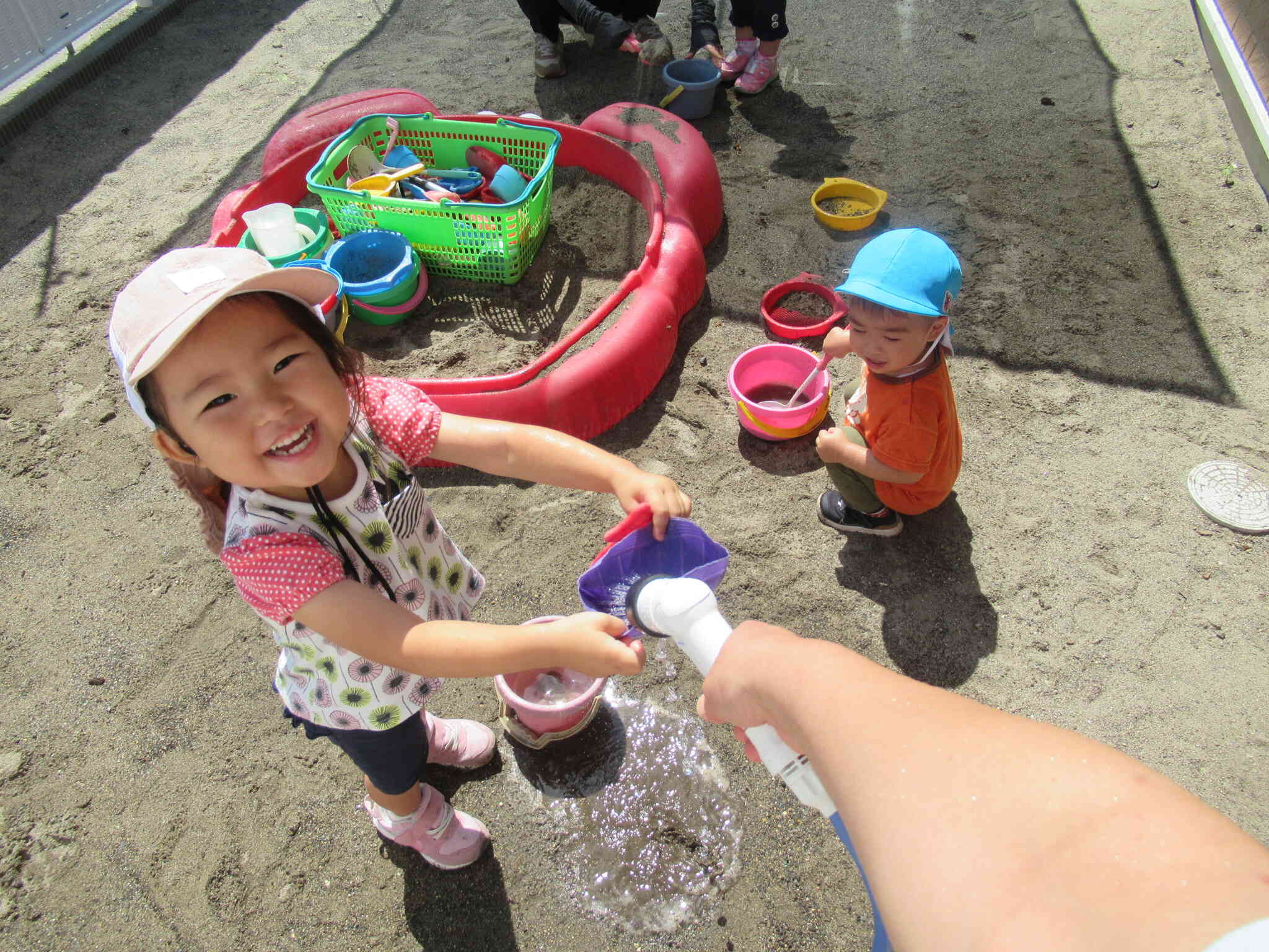 水ちょうだい。