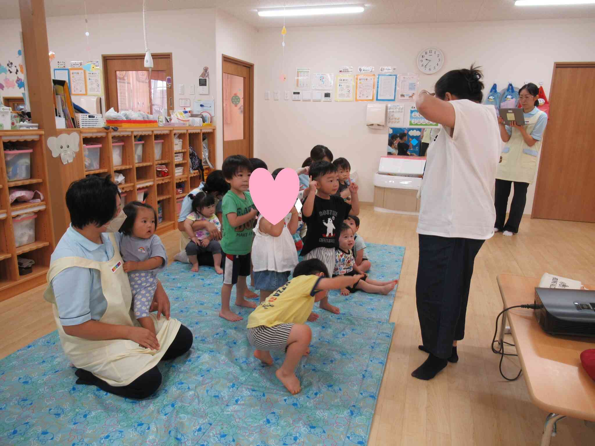 英語教室がありました