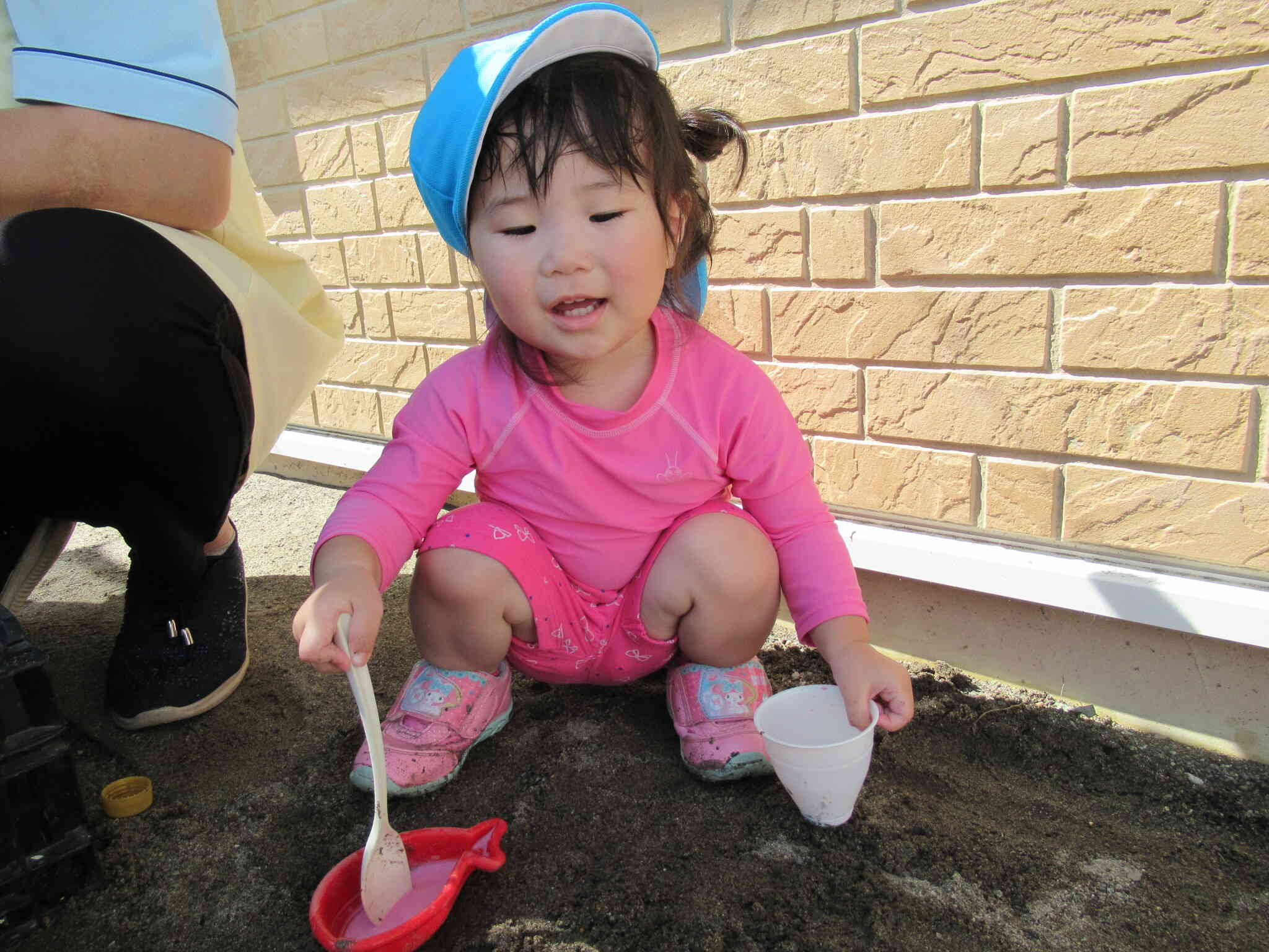 私はピンクが好き！