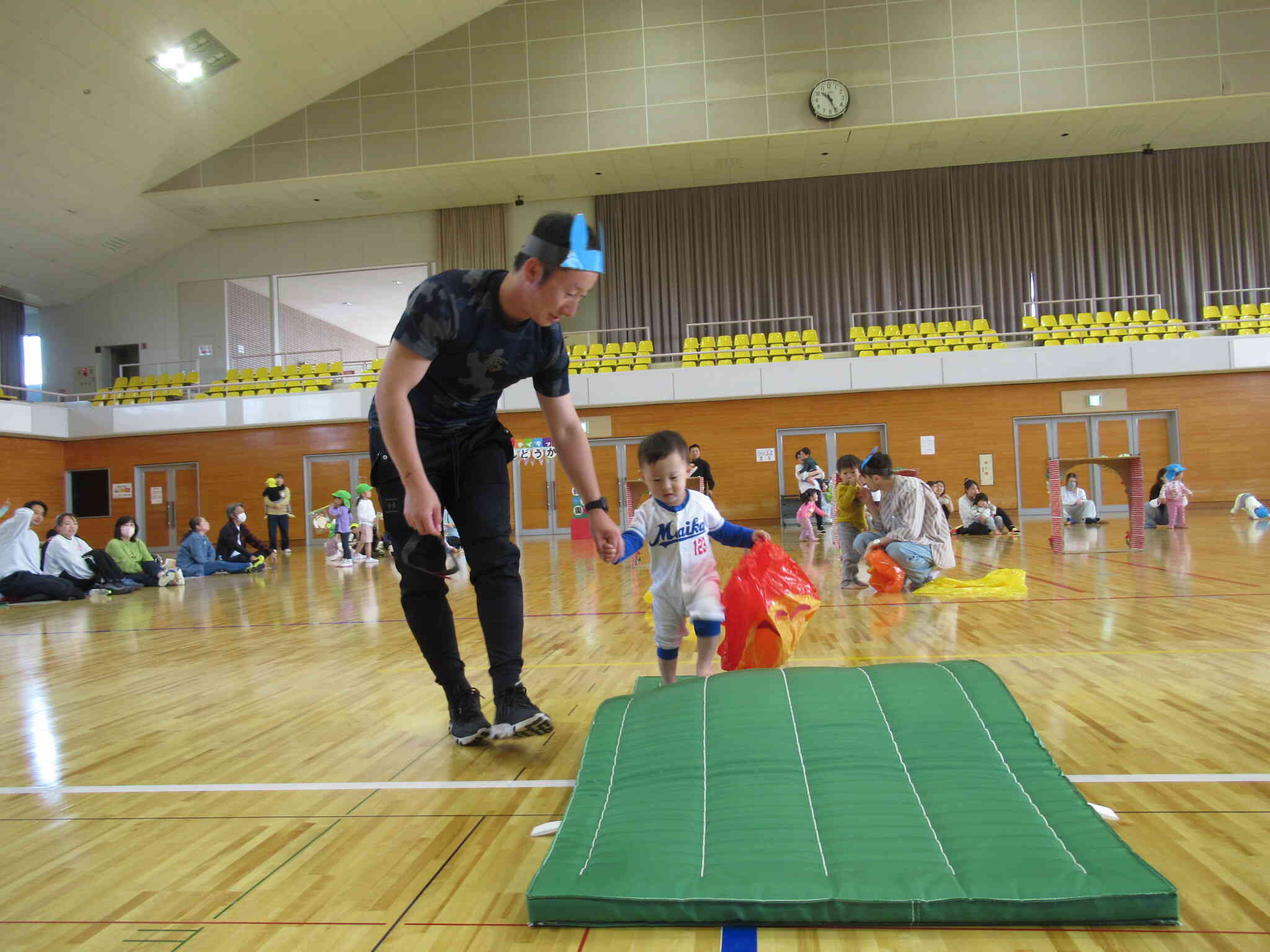 山登りも頑張ったよ。