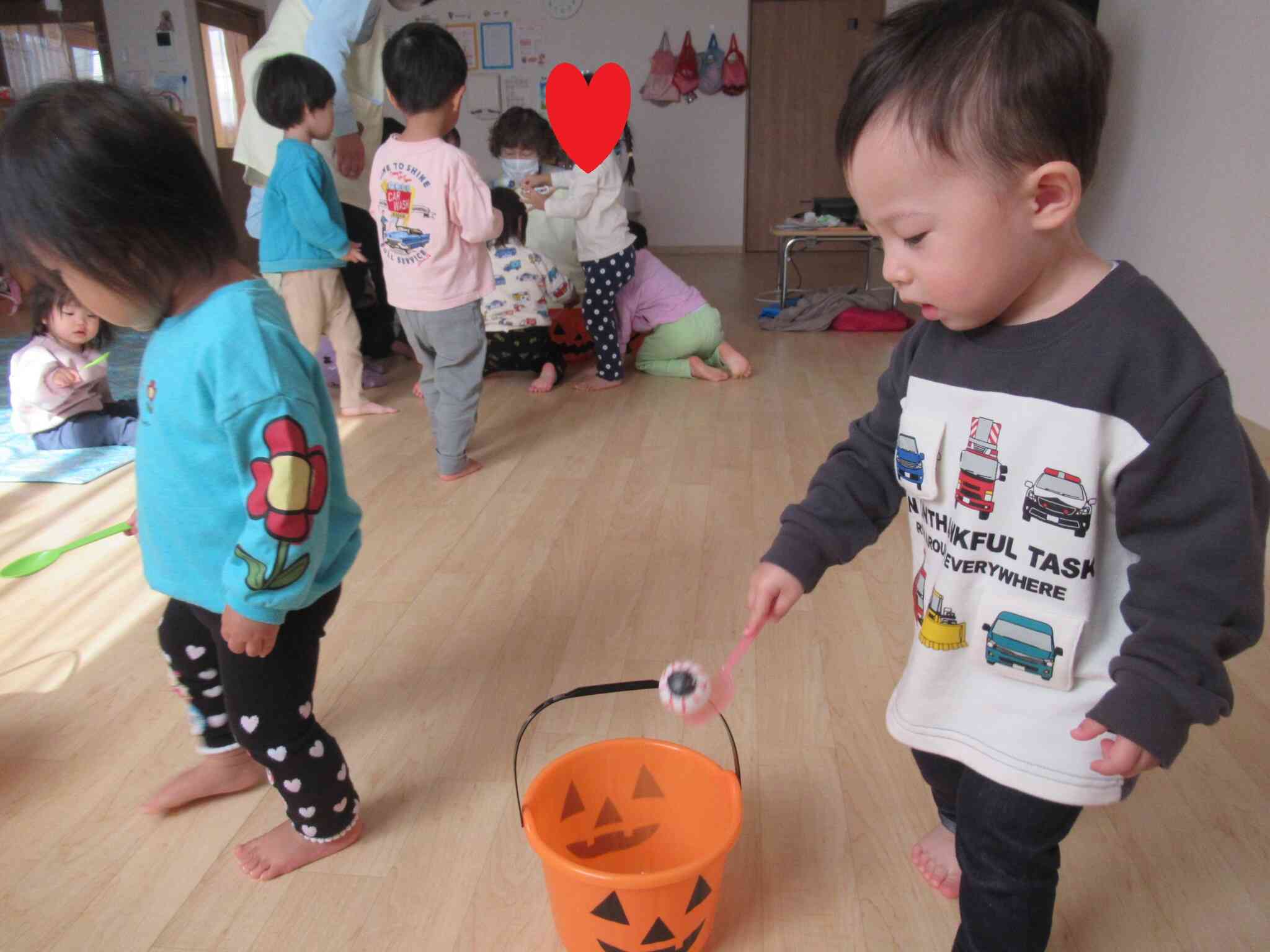 アイボールを使ってゲームをしました