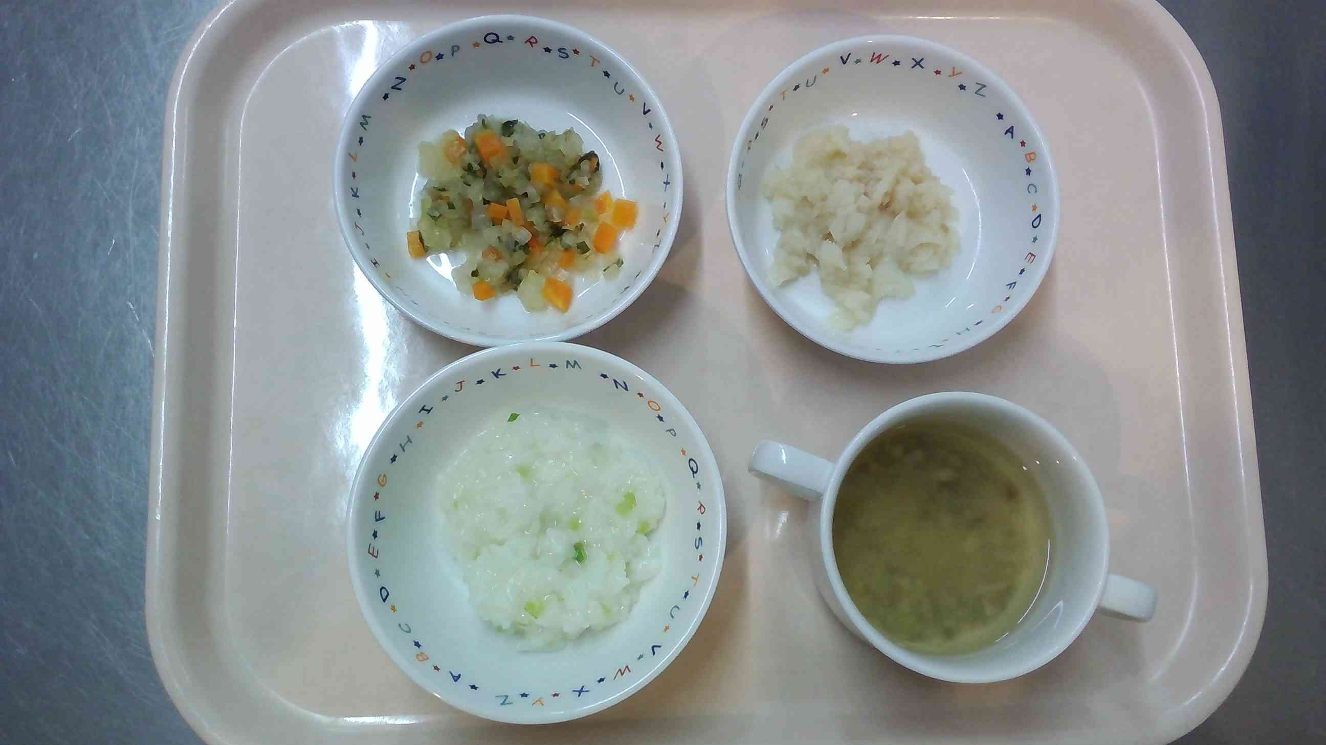 10/28のお昼ご飯(後期食)