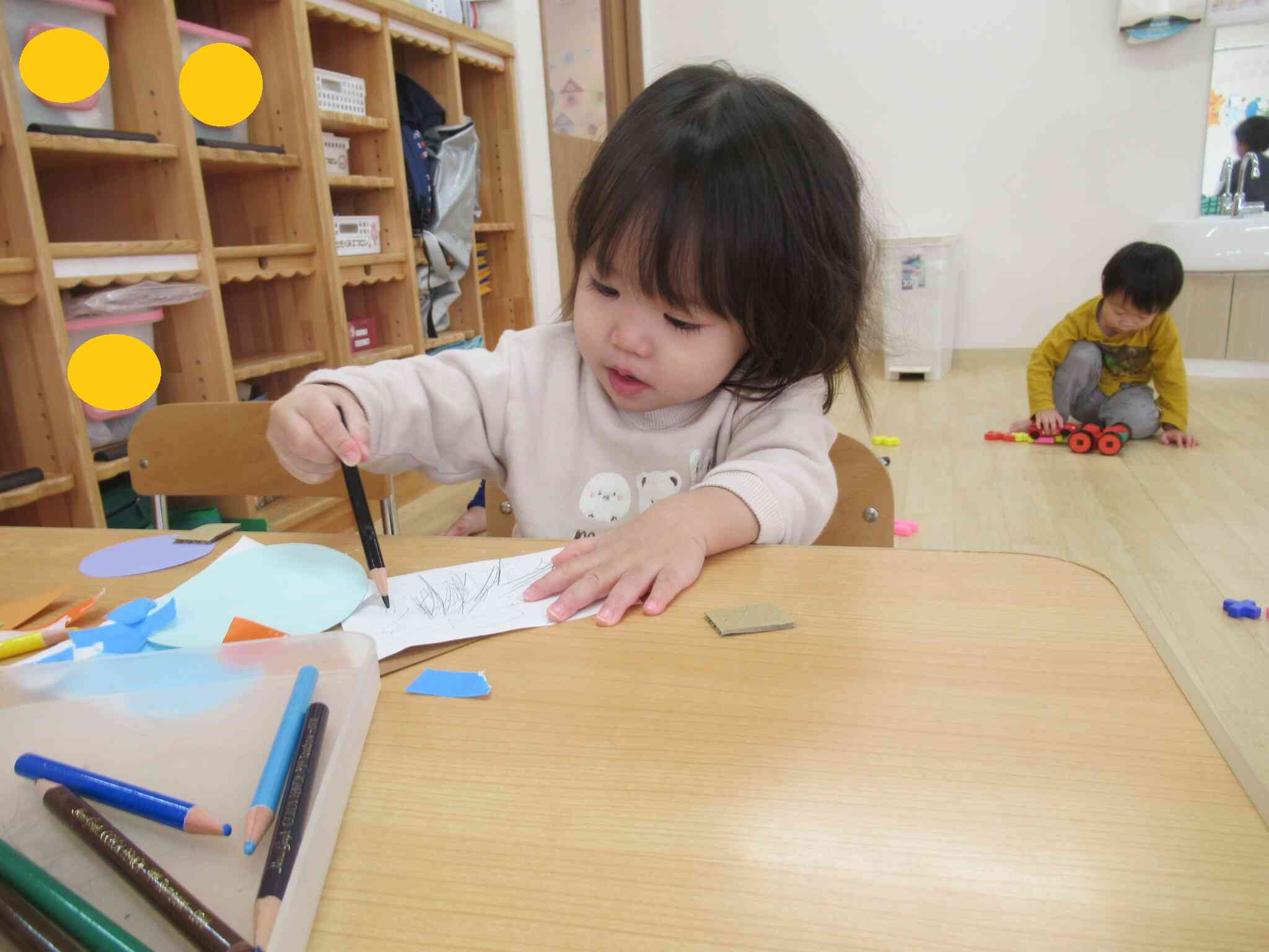 お絵描き楽しいね。