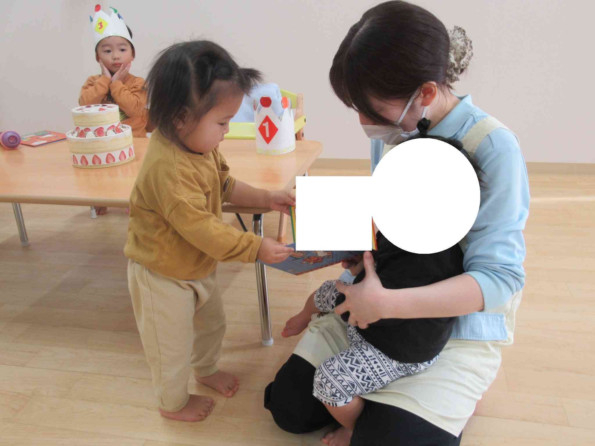 お友達から誕生日カードをもらいました