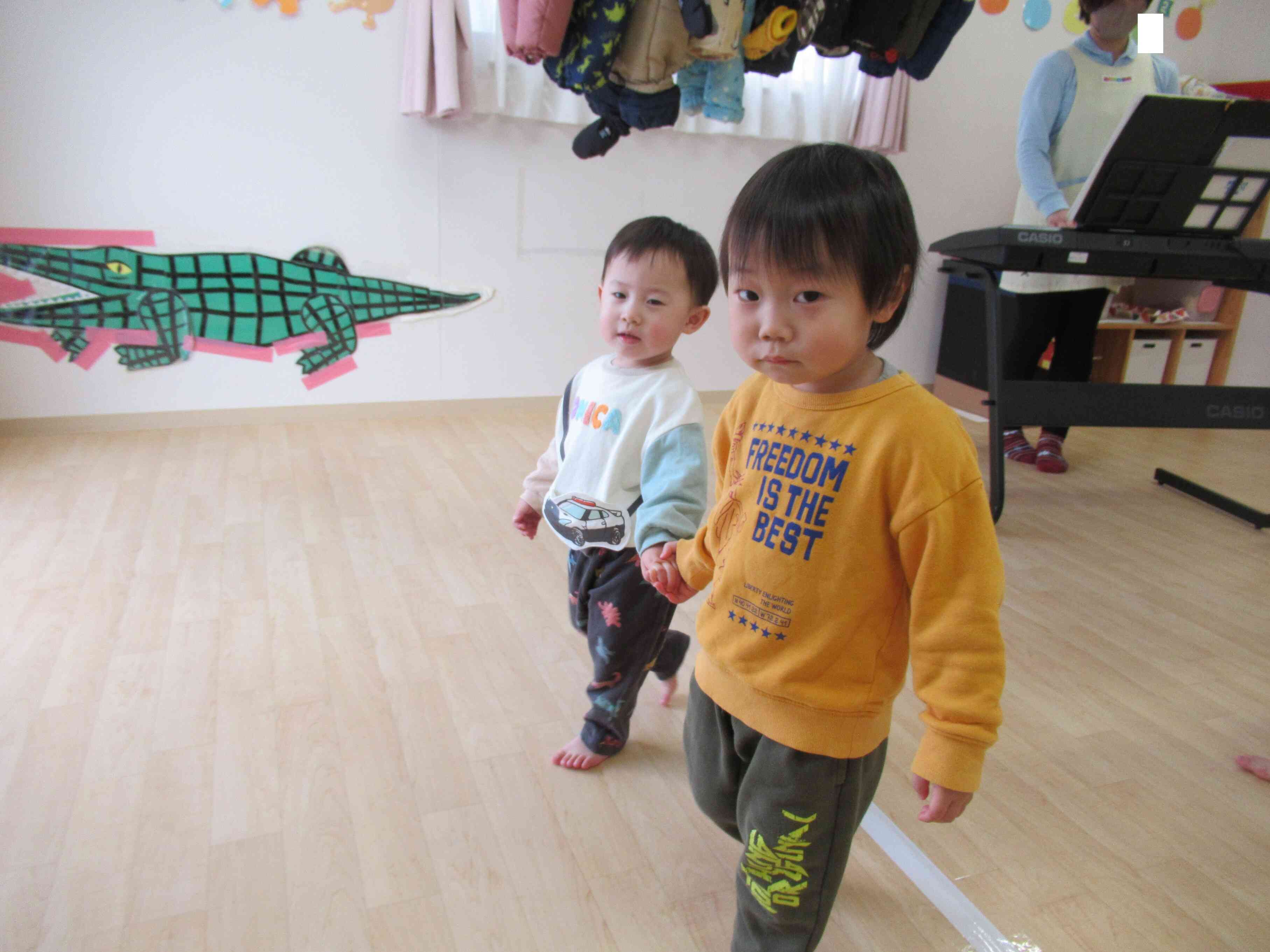 さんぽ楽しいね。