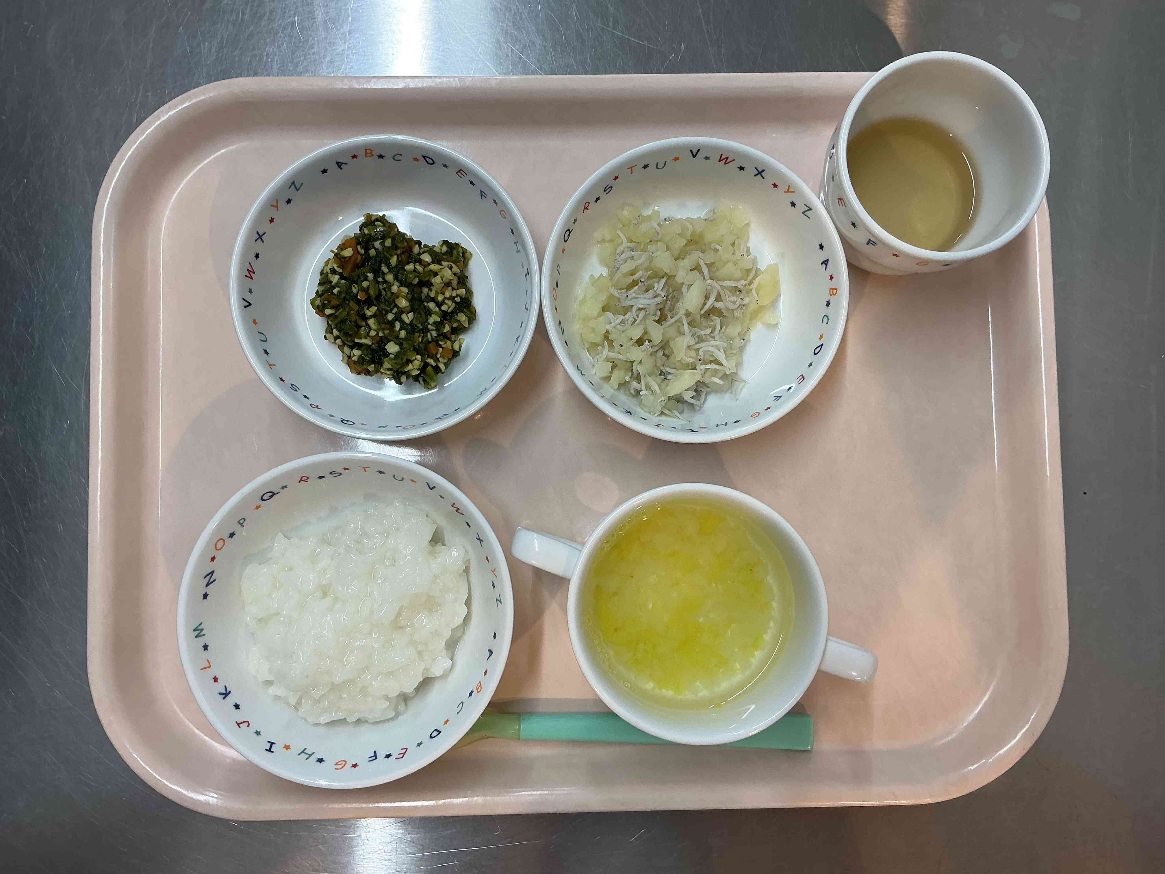 1/23のお昼ご飯（中期食）